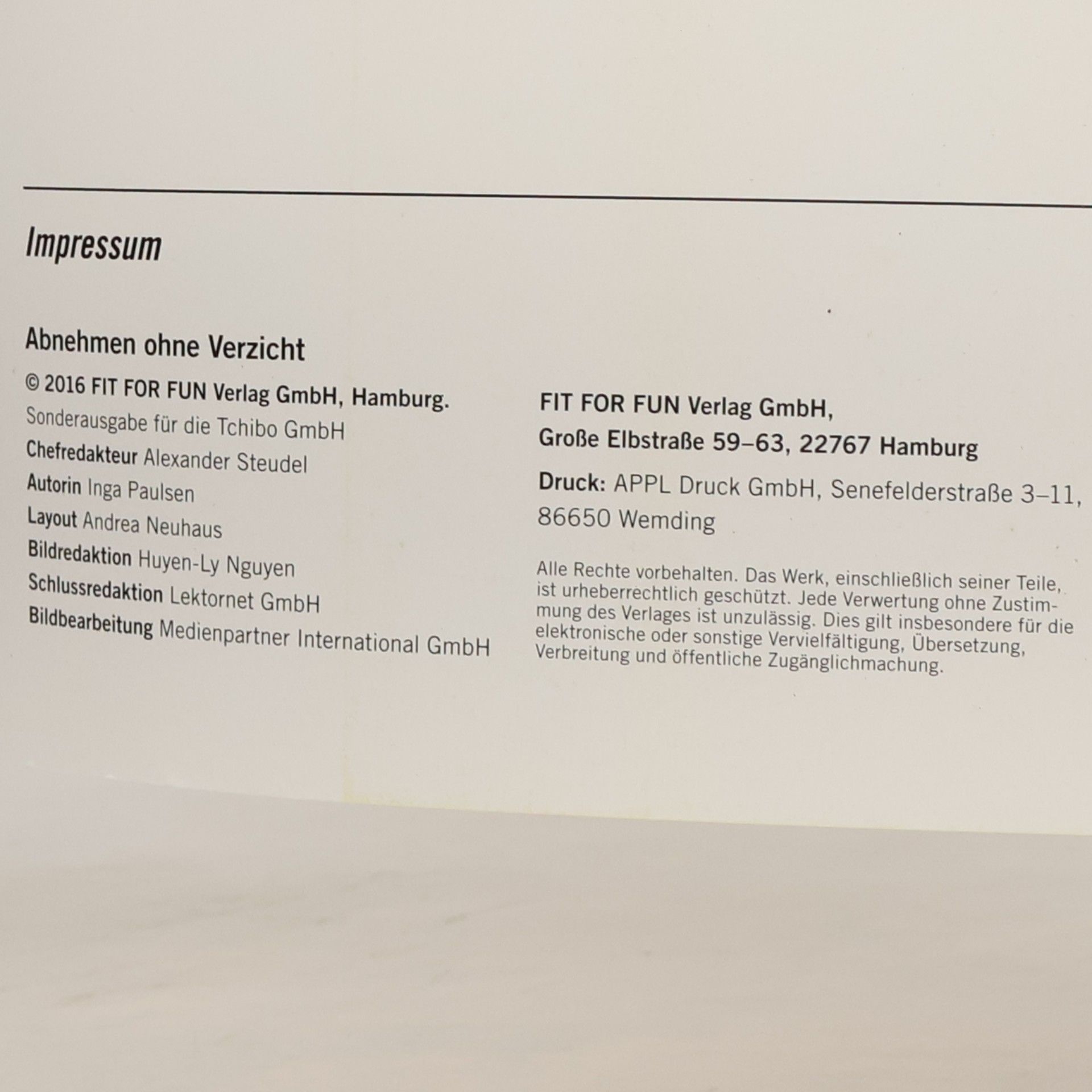 Autorenkollektiv Abnehmen ohne Verzicht