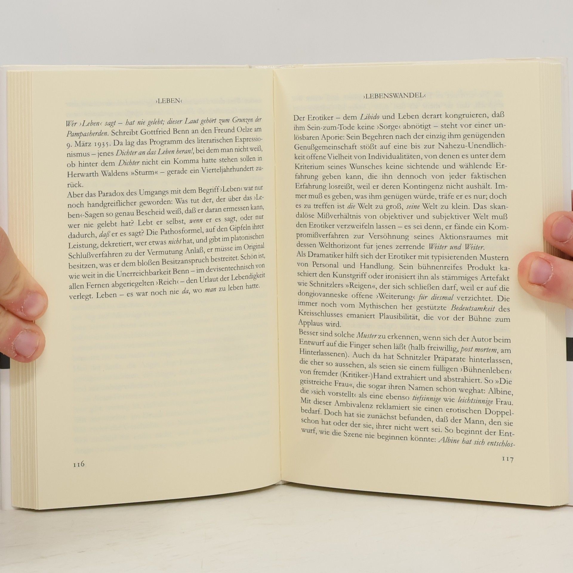 Hans Blumenberg Begriffe in Geschichten