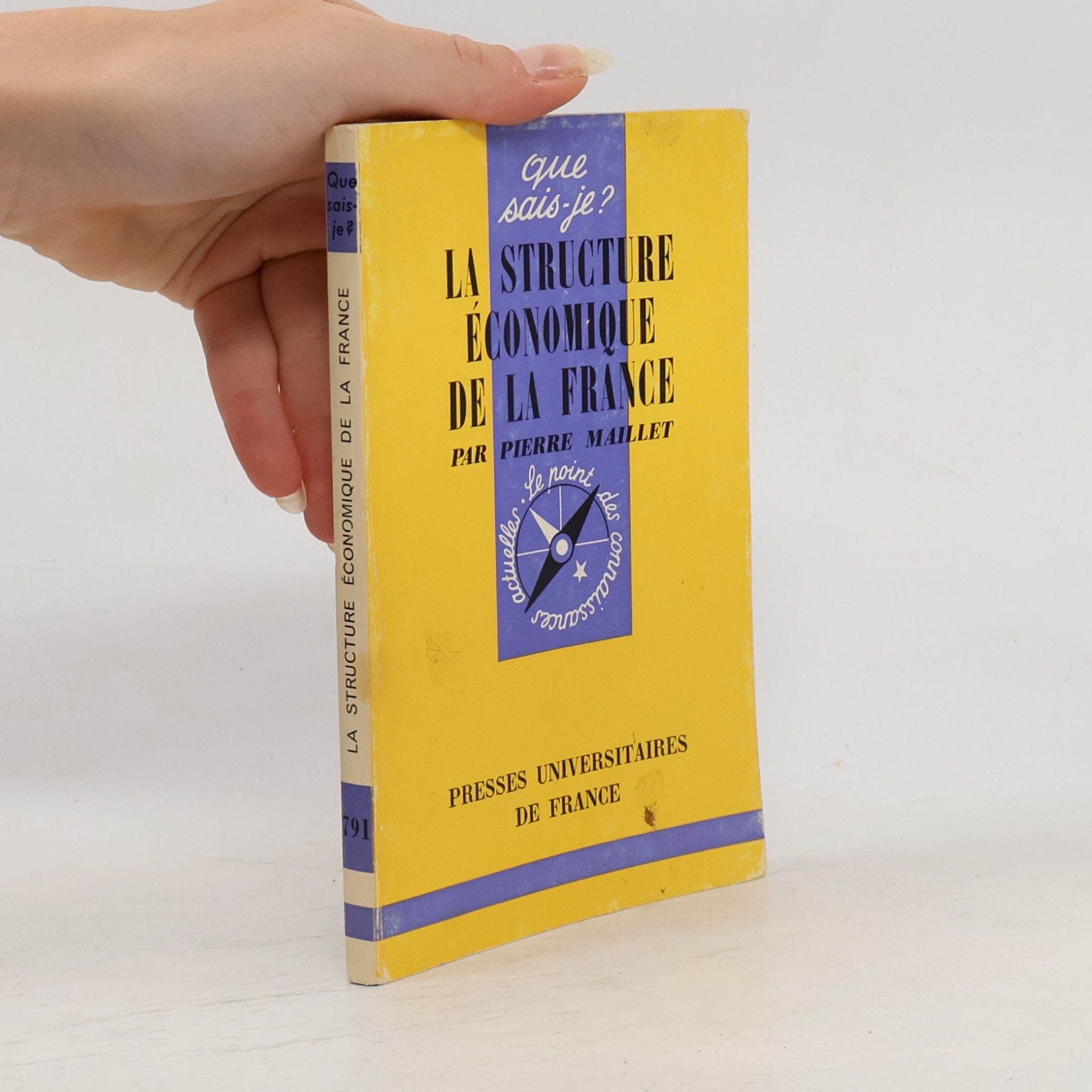 Pierre Maillet La structure économique de la France