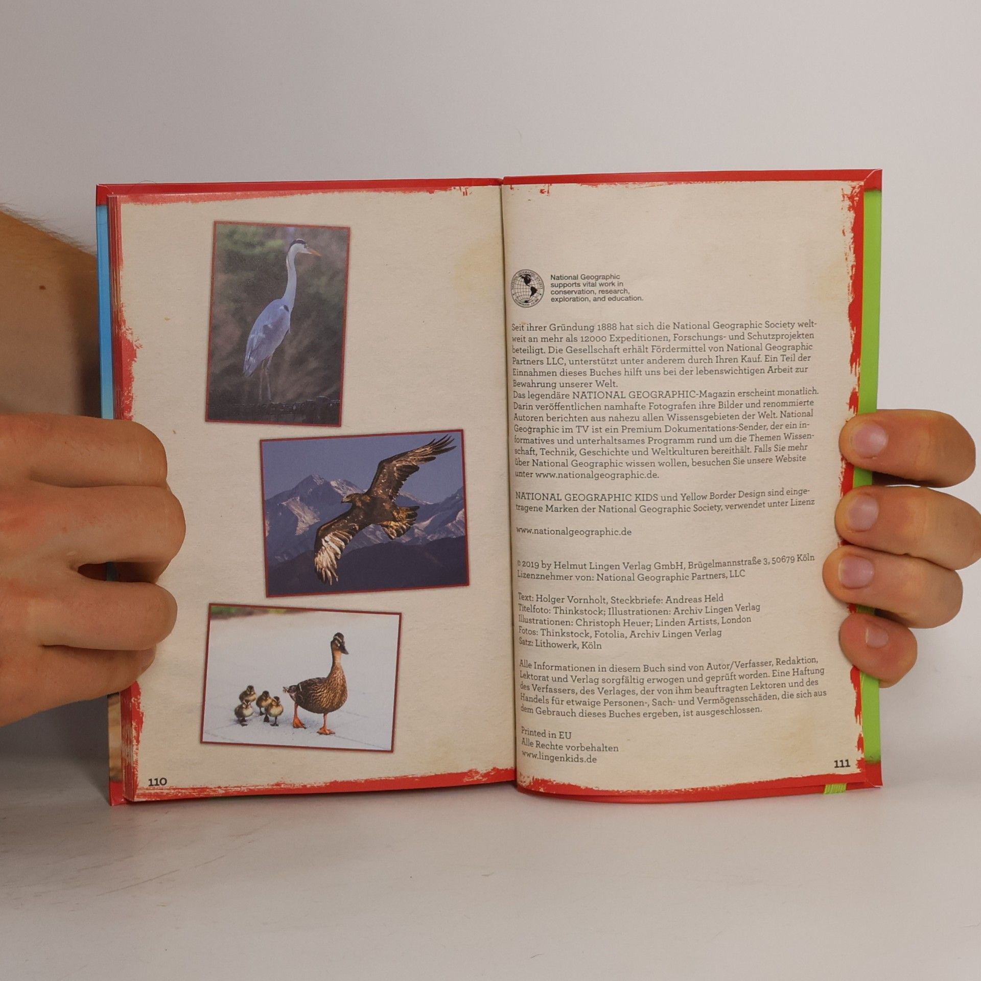 Holger Vornholt National Geographic Kids. Heimische Vögel