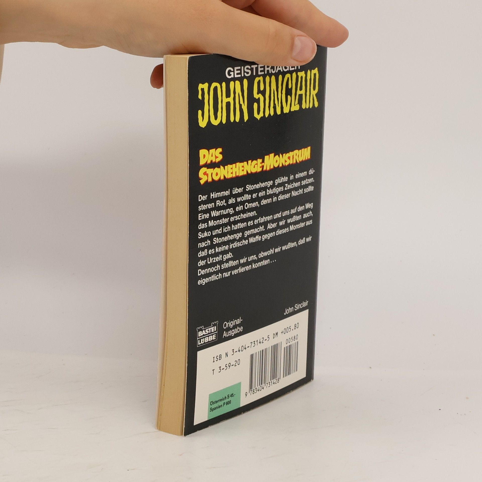 Jason Dark Geisterjäger John Sinclair - 580: Das Stonehenge-Monstrum