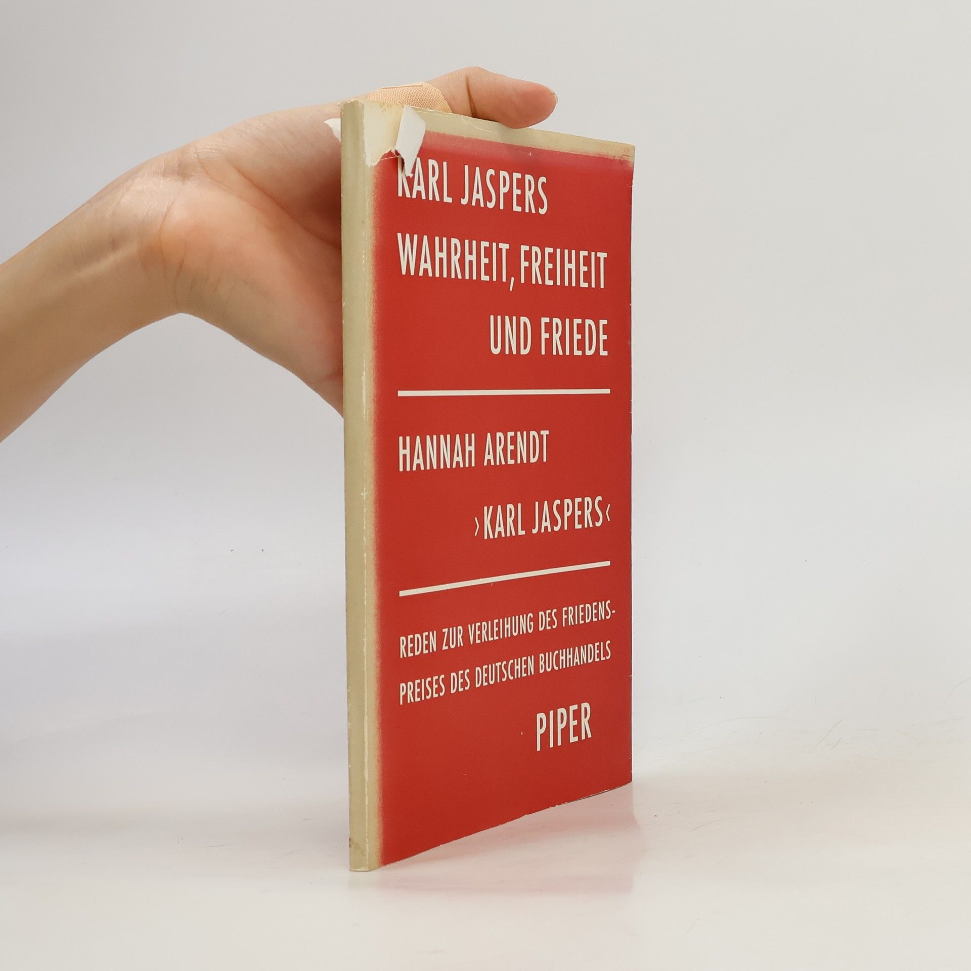 Hannah Arendt Wahrheit, Freiheit und Friede