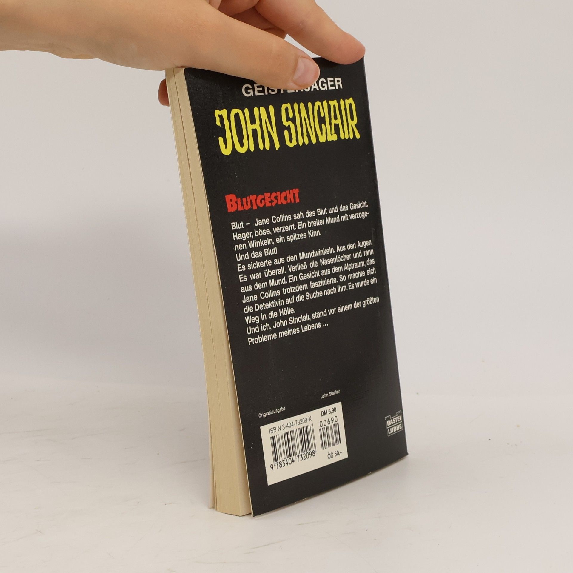 Jason Dark Geisterjäger John Sinclair, Blutgesicht