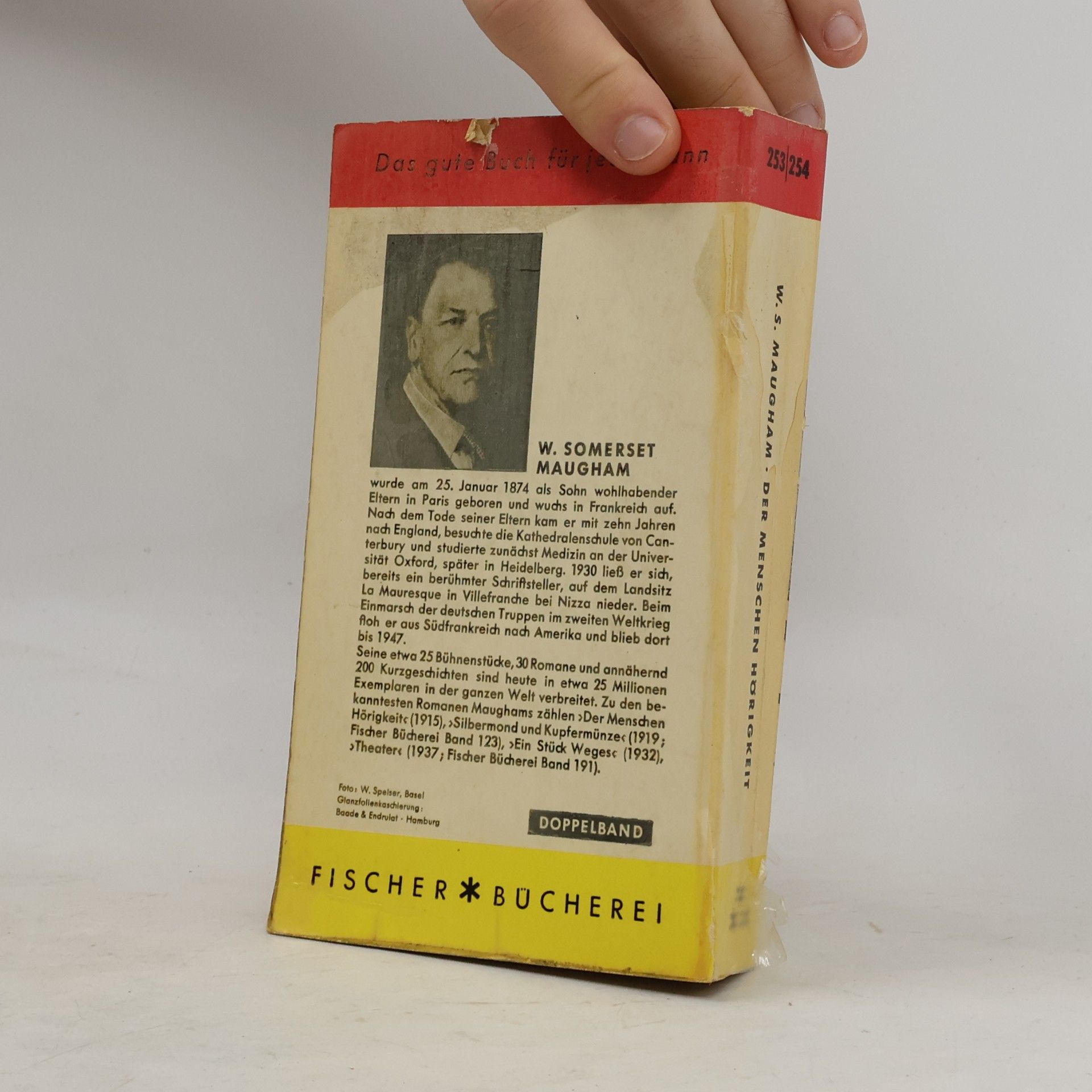 W. S. Maughan Der Menschen Hörigkeit