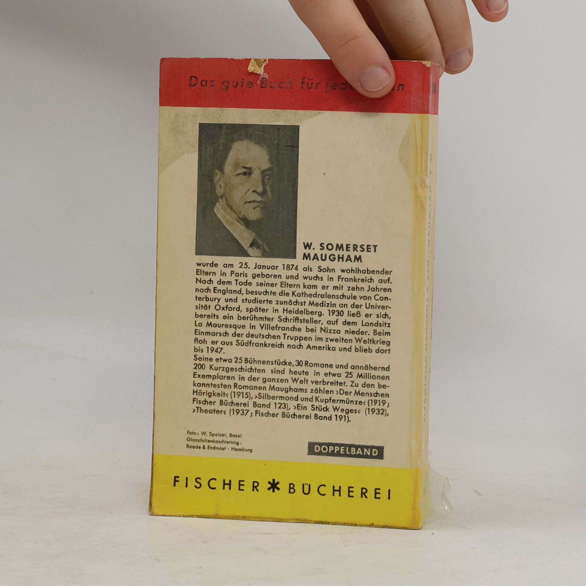 W. S. Maughan Der Menschen Hörigkeit