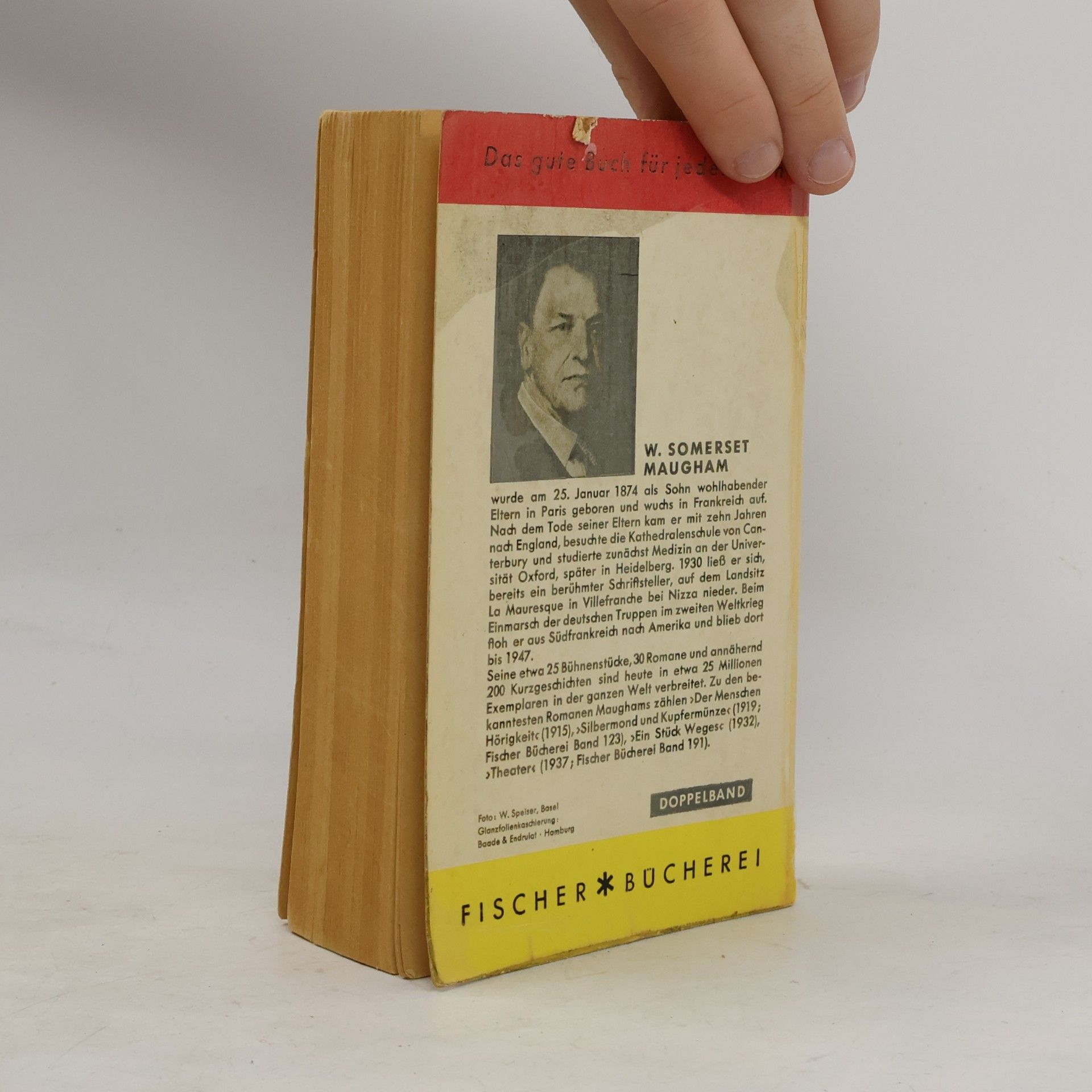 W. S. Maughan Der Menschen Hörigkeit