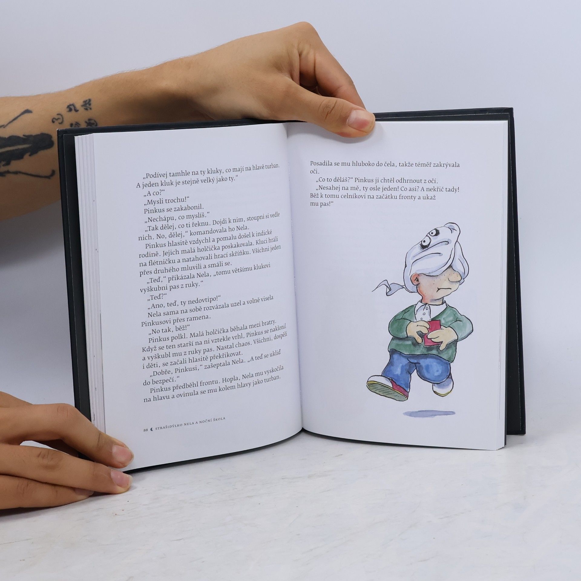 Unni Lindell Strašidýlko Nela a Noční škola