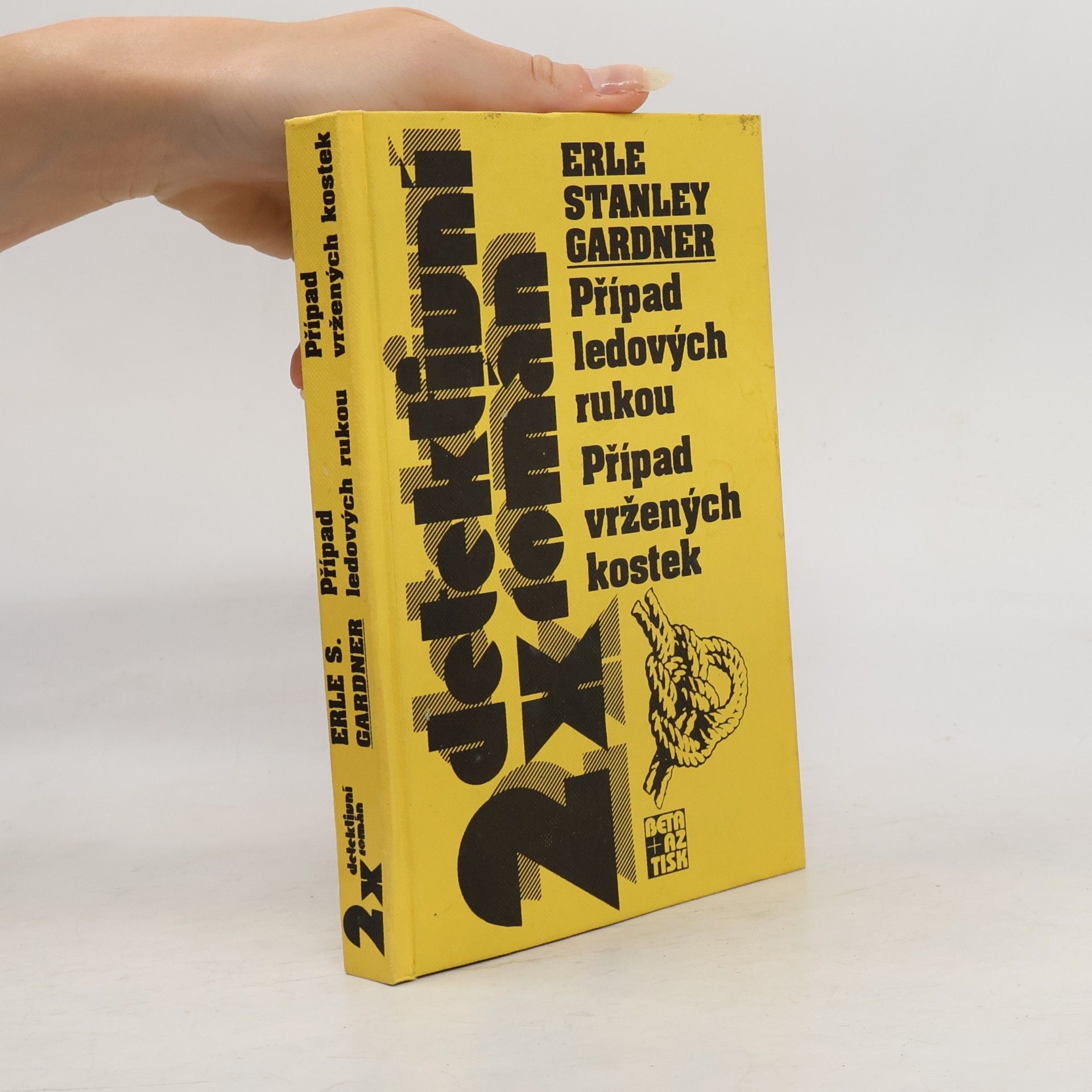 Erle Stanley Gardner 2x detektivní román. Případ ledových rukou. Případ vržených kostek