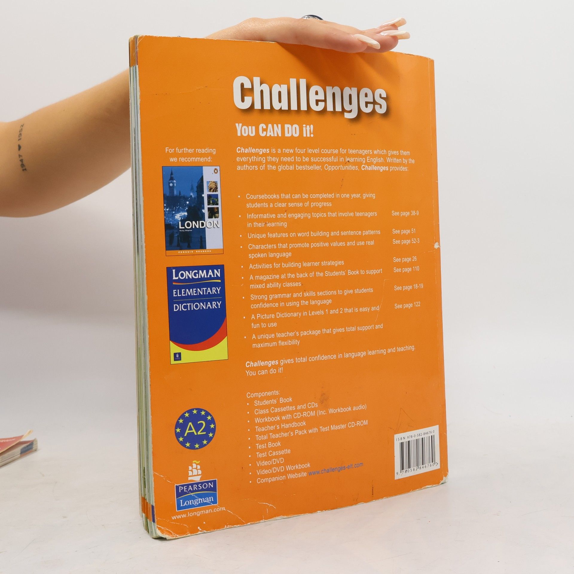 Michael Harris Challenges 2 Student Book Global