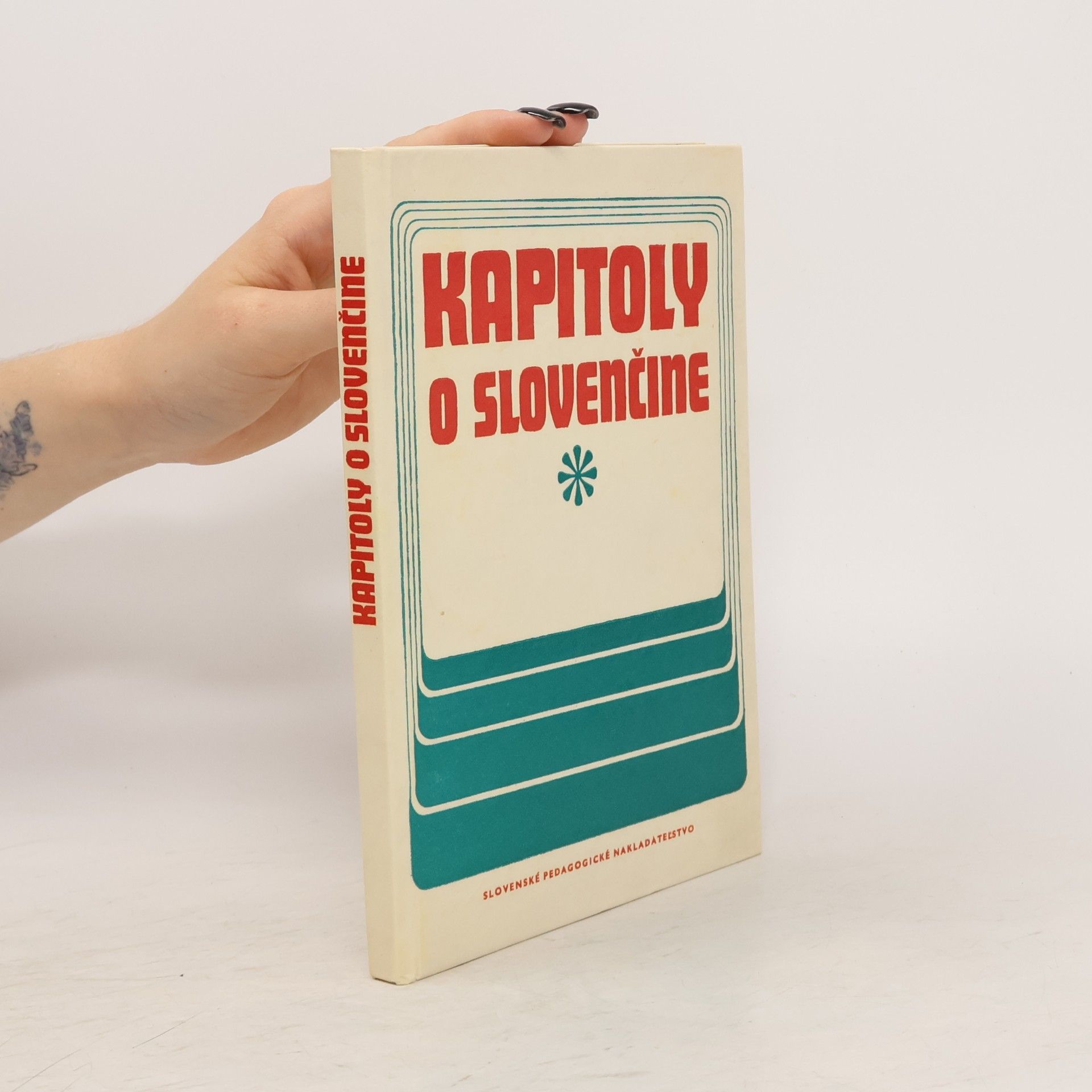 Ján Kačala Kapitoly o slovenčine