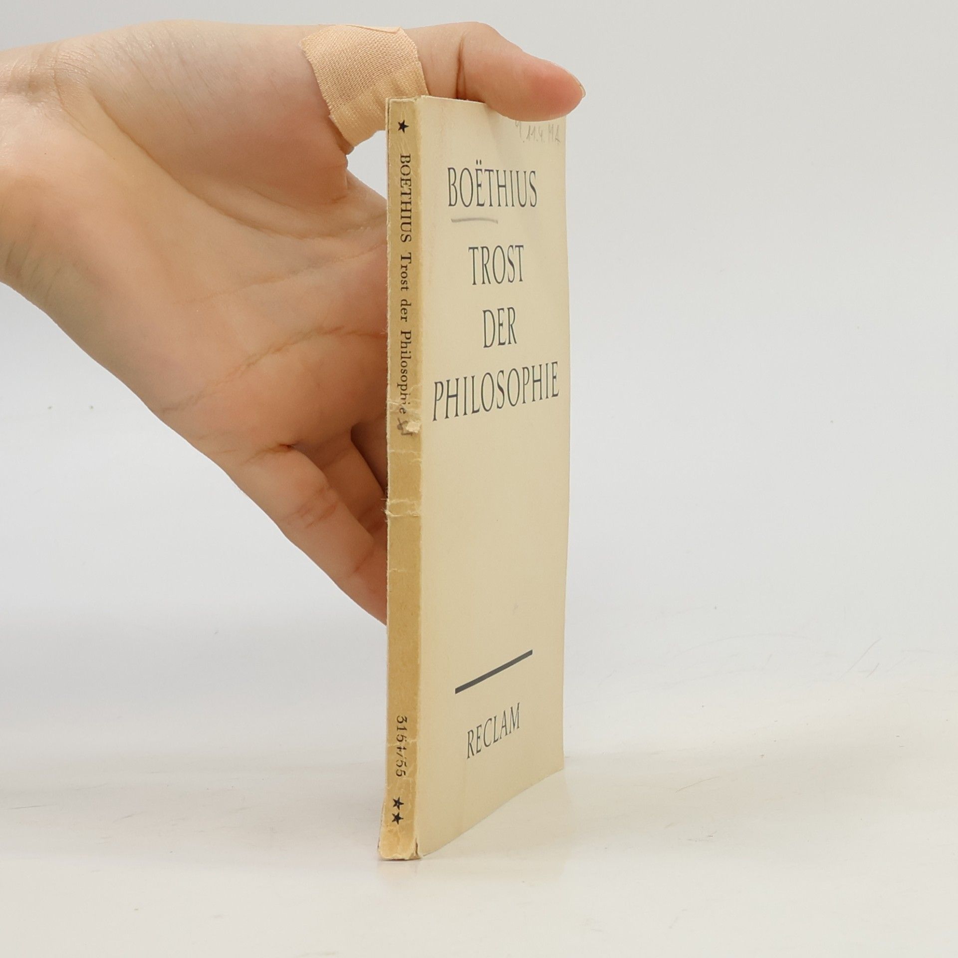 Anitius Manlius Torquatus Severinus Boëthius Trost der Philosophie