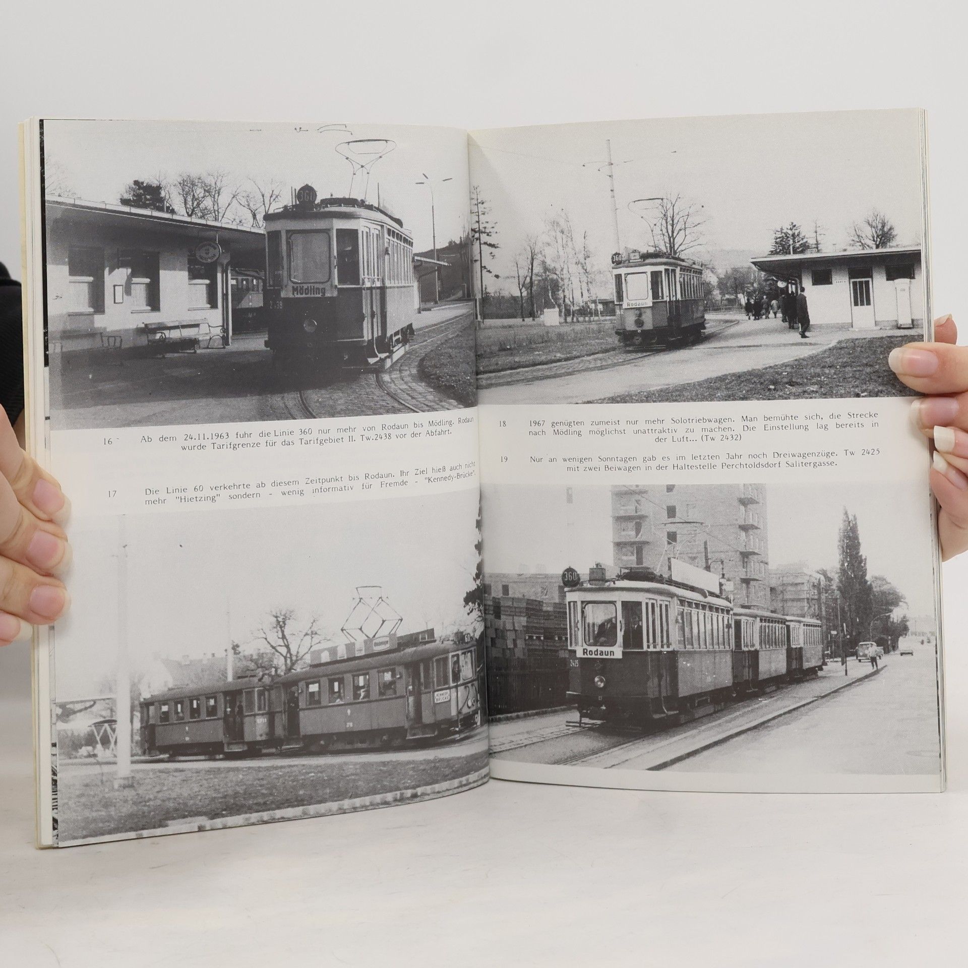 Hellmuth R Figlhuber Die Strassenbahnlinie 360 von Mauer nach Mödling 1921-1967