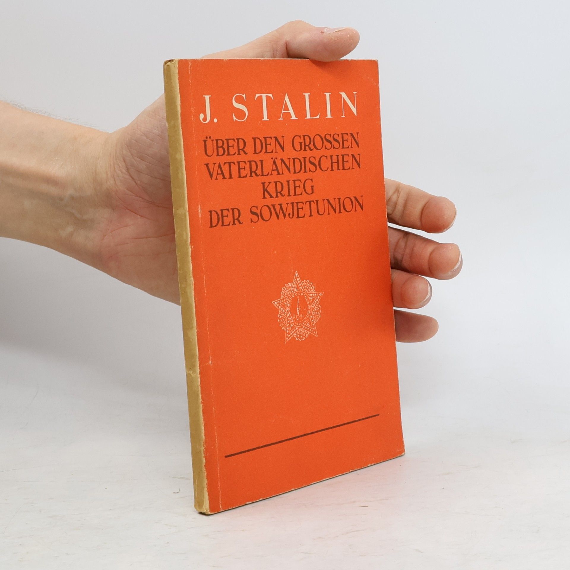 Über den grossen vaterländischen Krieg der Sowjetunion