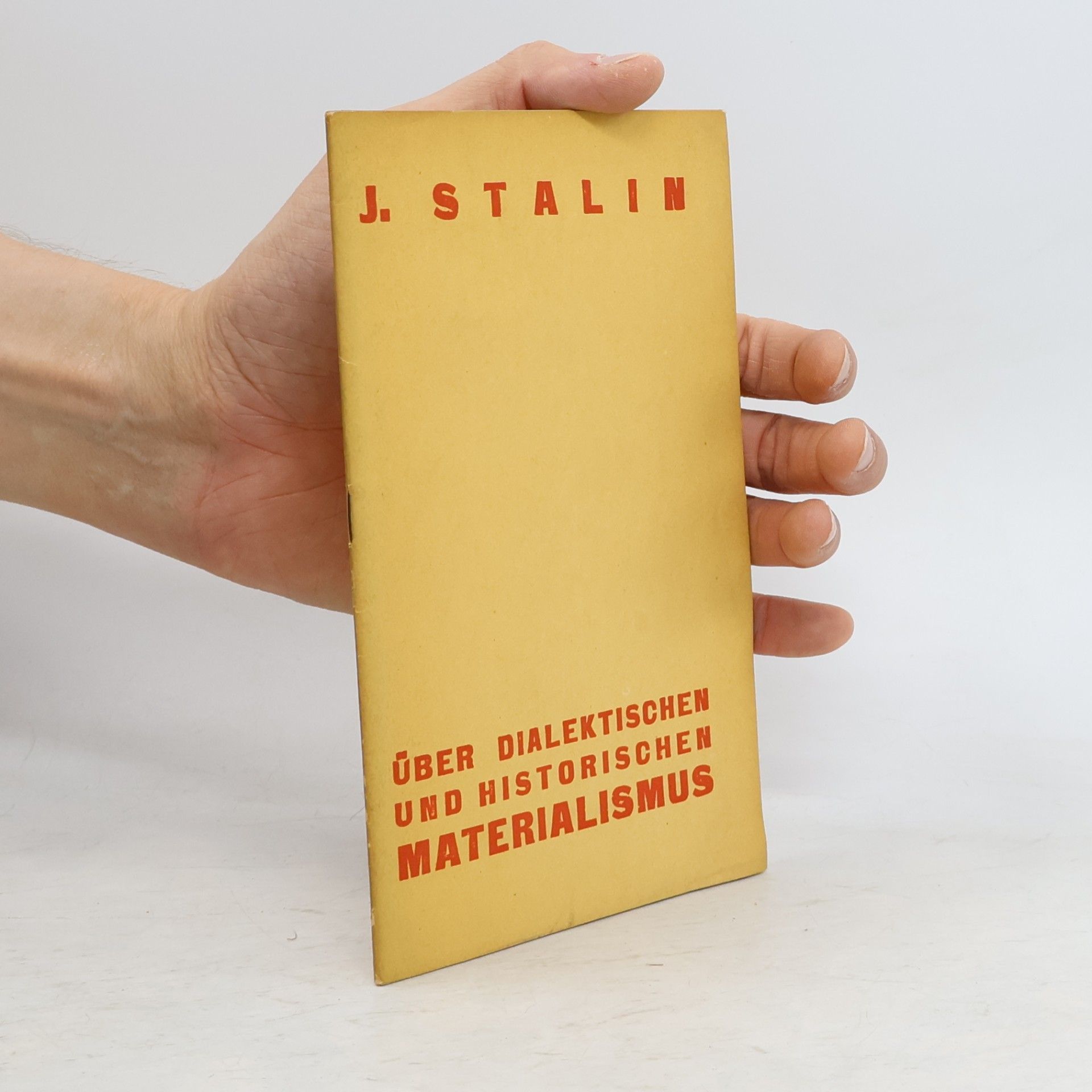 Über dialektischen und historischen Materialismus