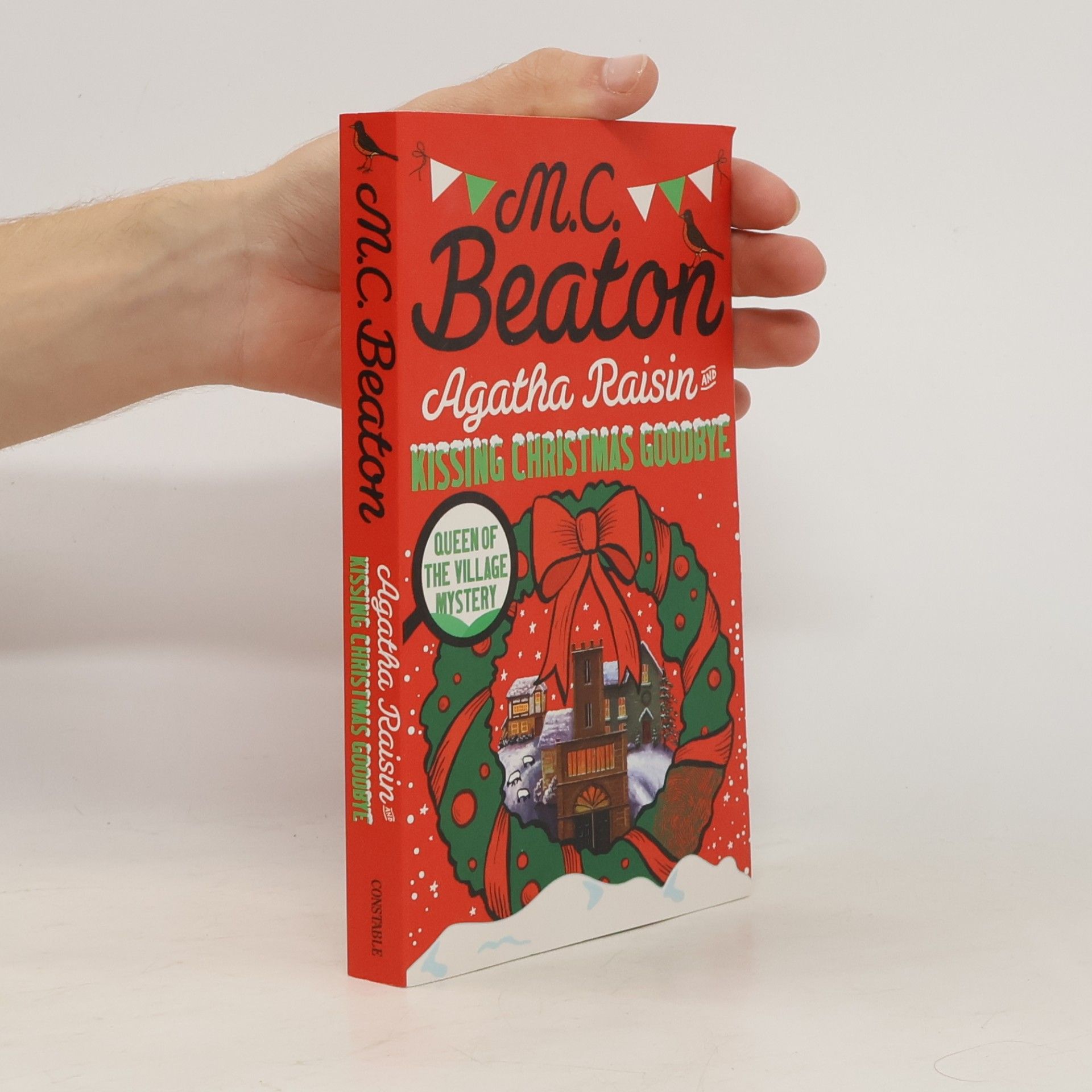 Marion Chesney Agatha Raisin and Kissing Christmas Goodbye