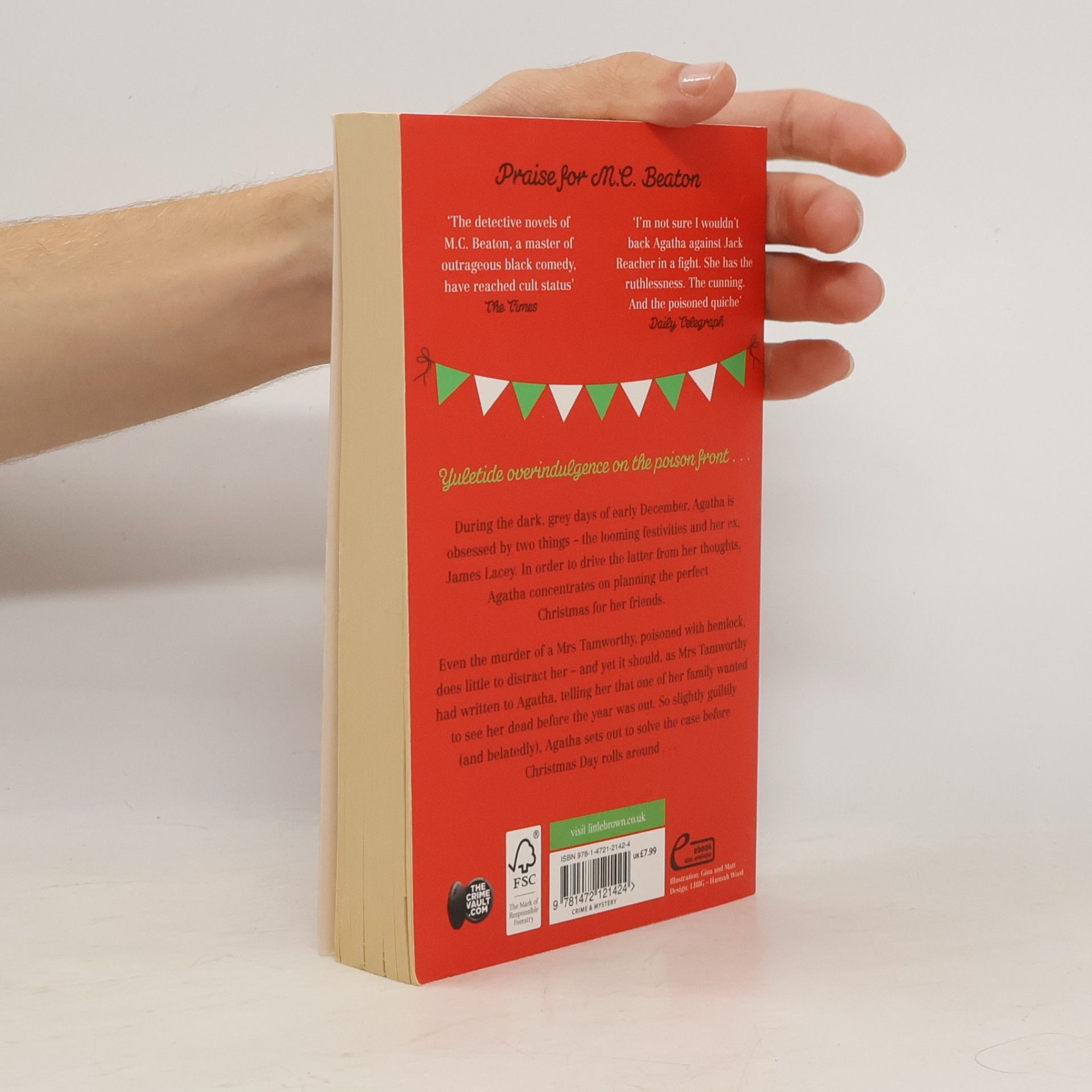 M. C. Beaton Agatha Raisin and Kissing Christmas Goodbye