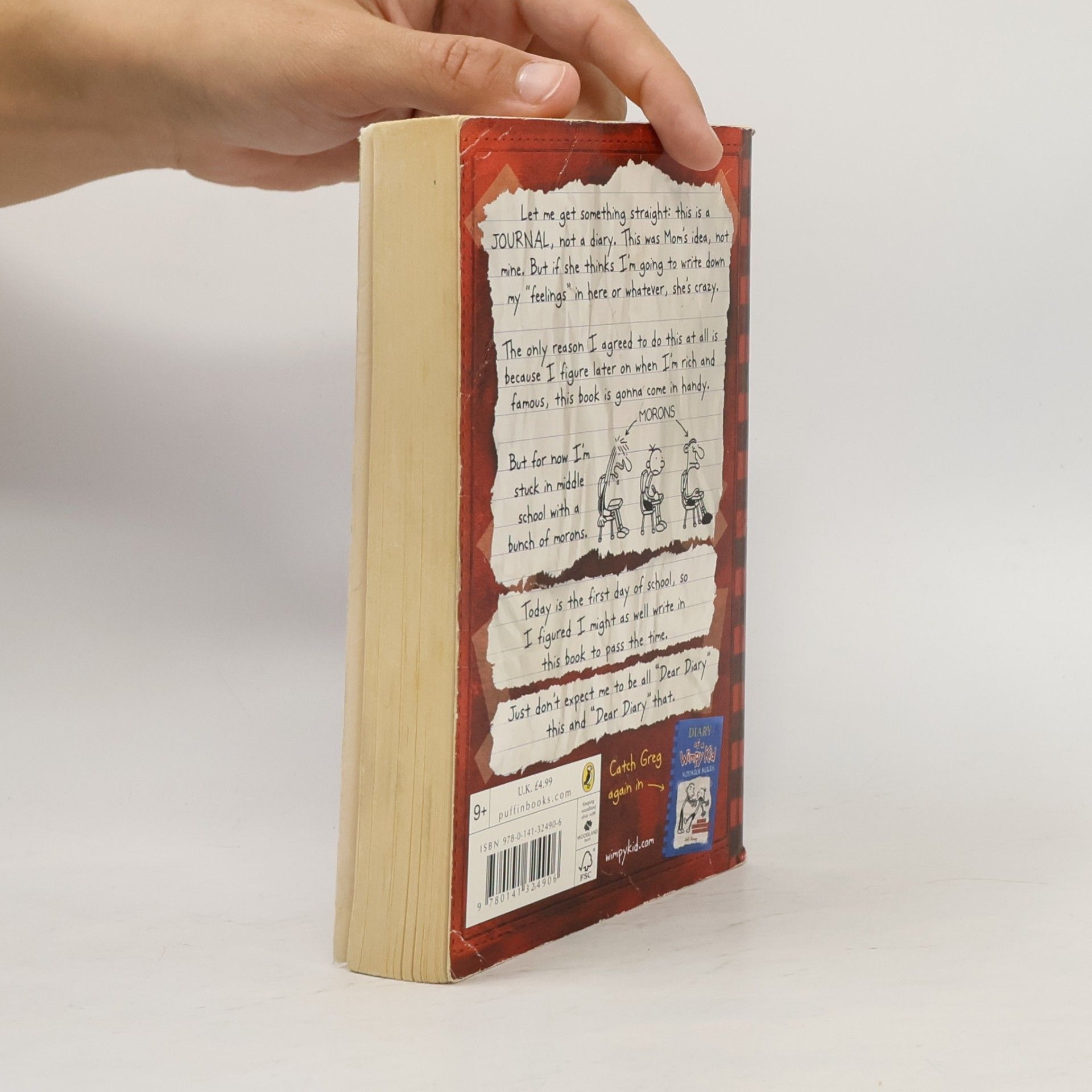 Jeff Kinney Diary of a Wimpy Kid 1