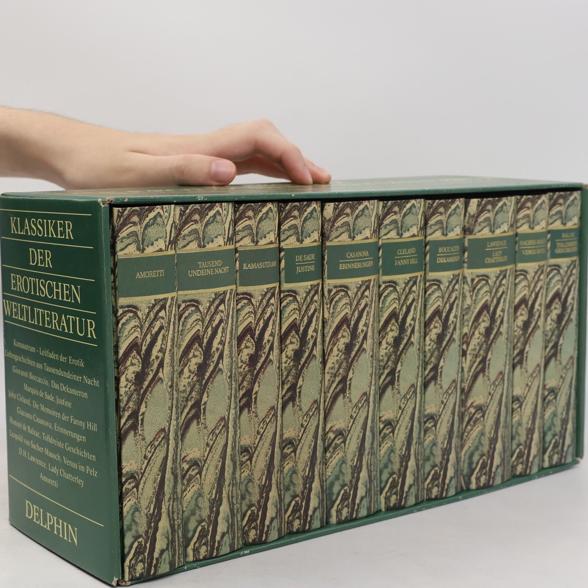 Kolektiv autorů Klassiker der erotischen Weltliteratur