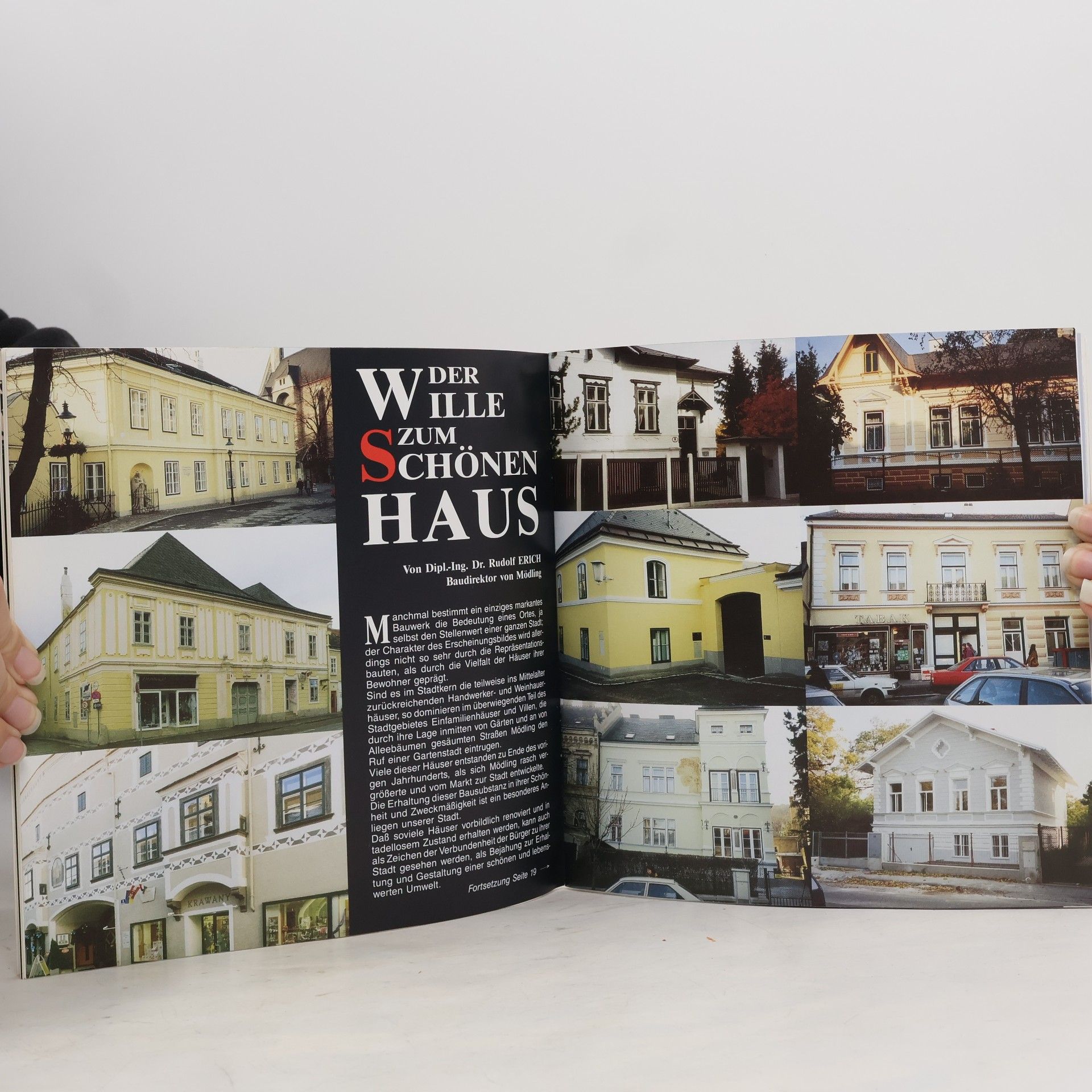 kolektiv So schön ist unser Mödling: Eine Stadt pflegt ihr Gesicht – Denkmalschutz & Ortsbildpflege 1974–1994