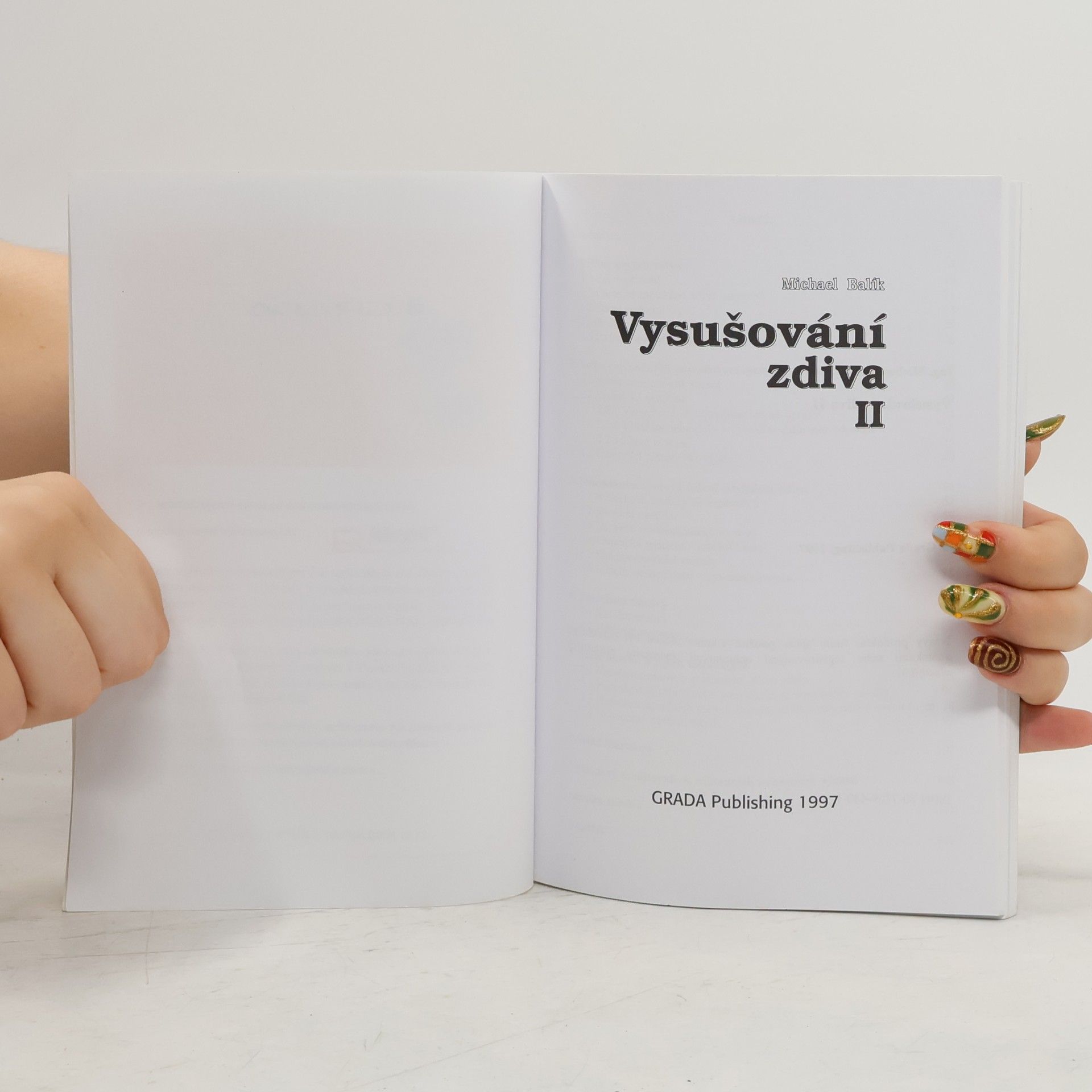 Michael Balík Vysušování zdiva II