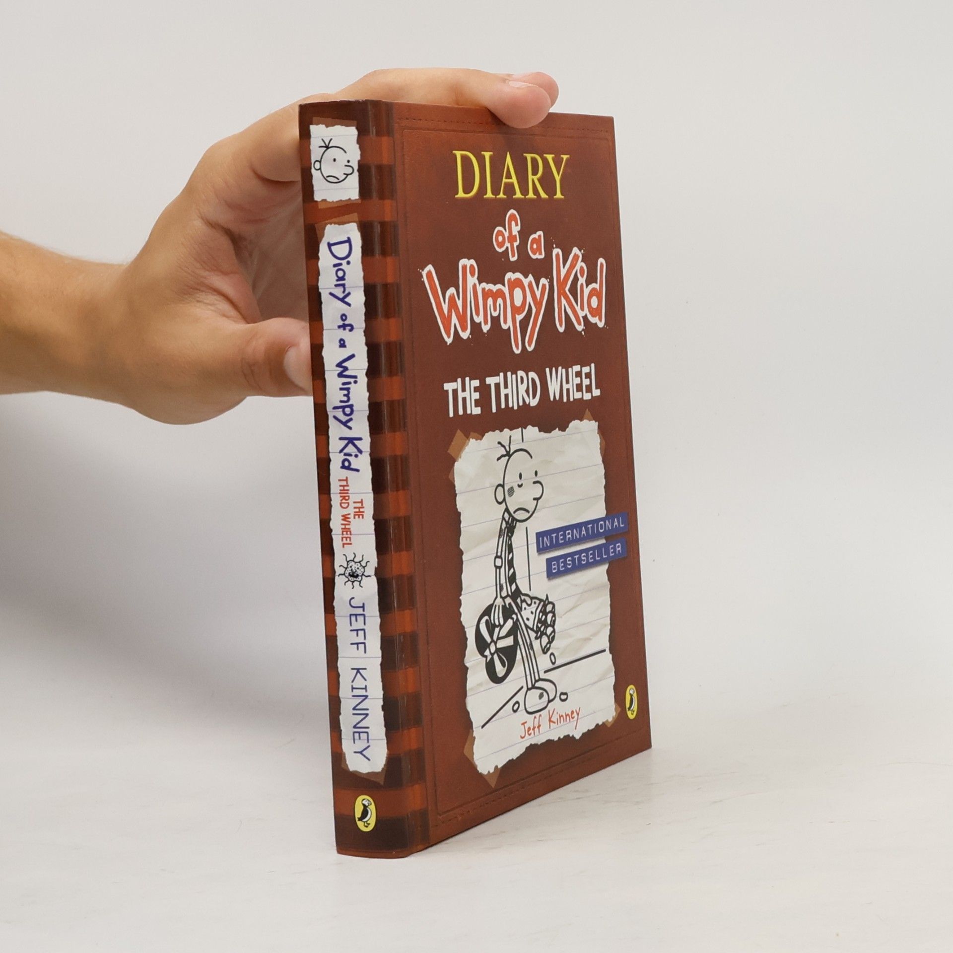 Jeff Kinney Diary of a wimpy kid : the third wheel