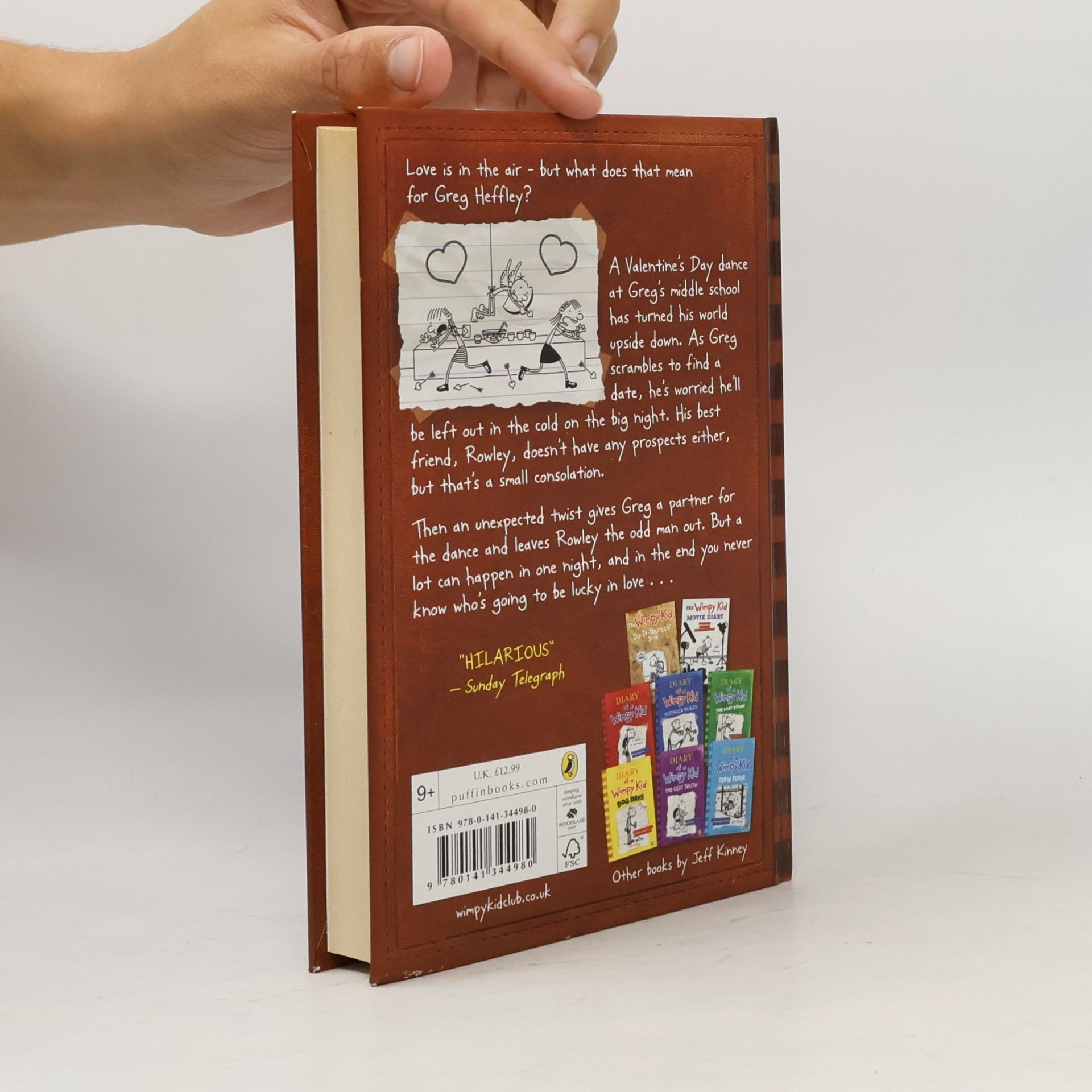 Jeff Kinney Diary of a wimpy kid : the third wheel