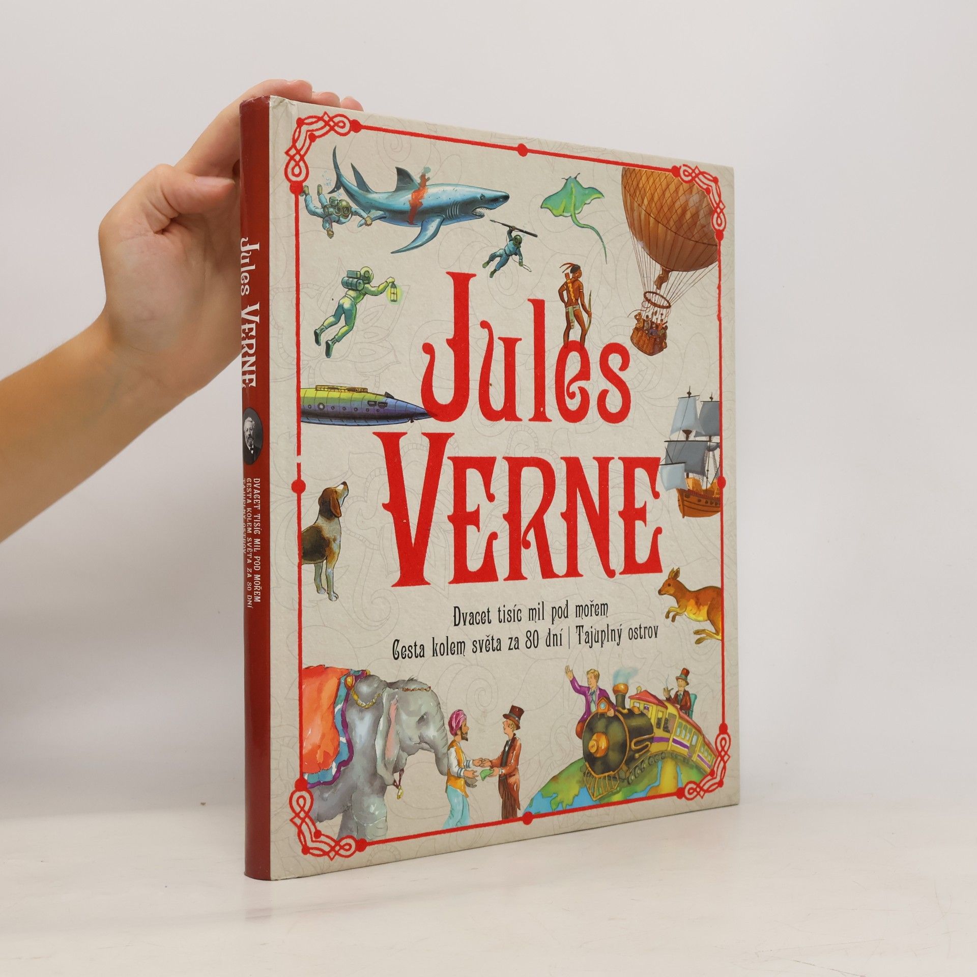 Jules Verne Dvacet tisíc mil pod mořem. Cesta kolem světa za 80 dní. Tajuplný ostrov