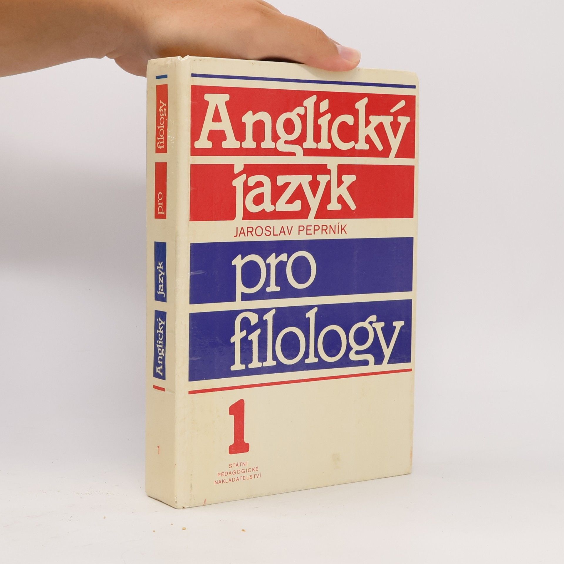 Jaroslav Peprník Anglický jazyk pro filology 1