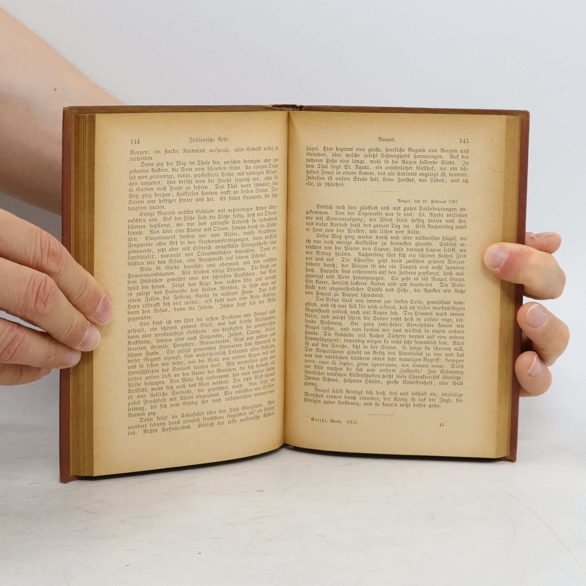 Johann Wolfgang von Goethe Goethes Sämtliche Werke 22