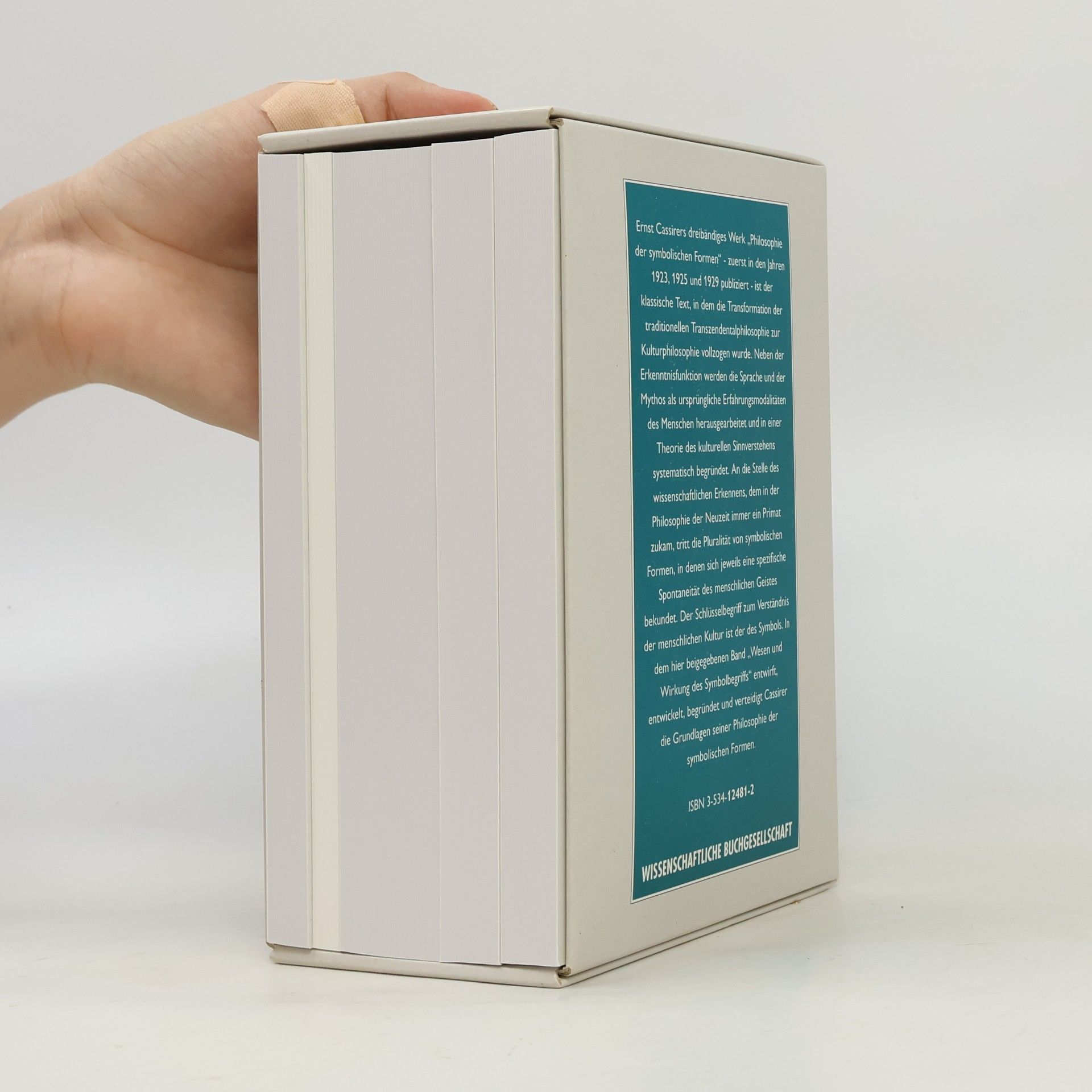 Ernst Cassirer Philosophie der symbolischen Formen