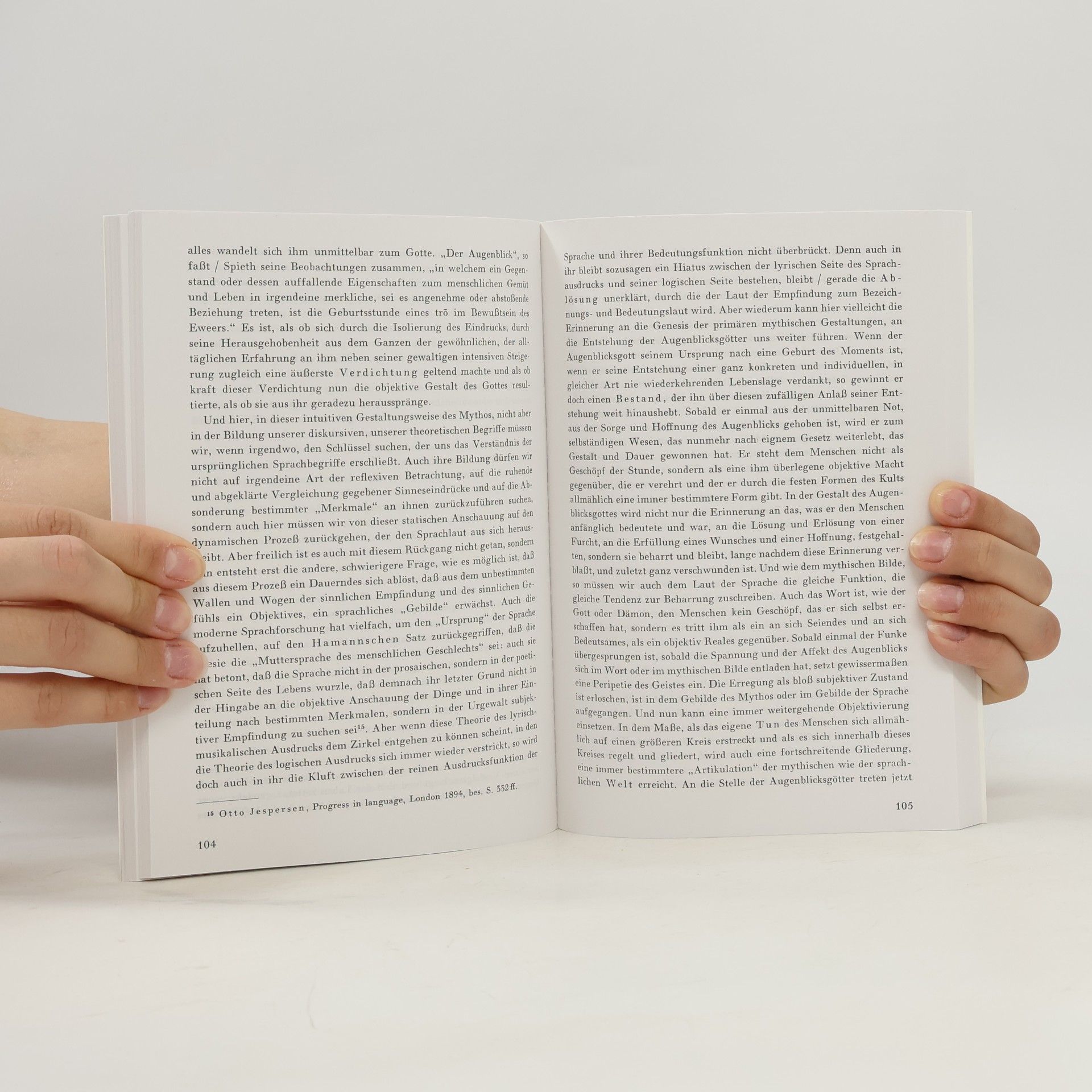 Ernst Cassirer Philosophie der symbolischen Formen