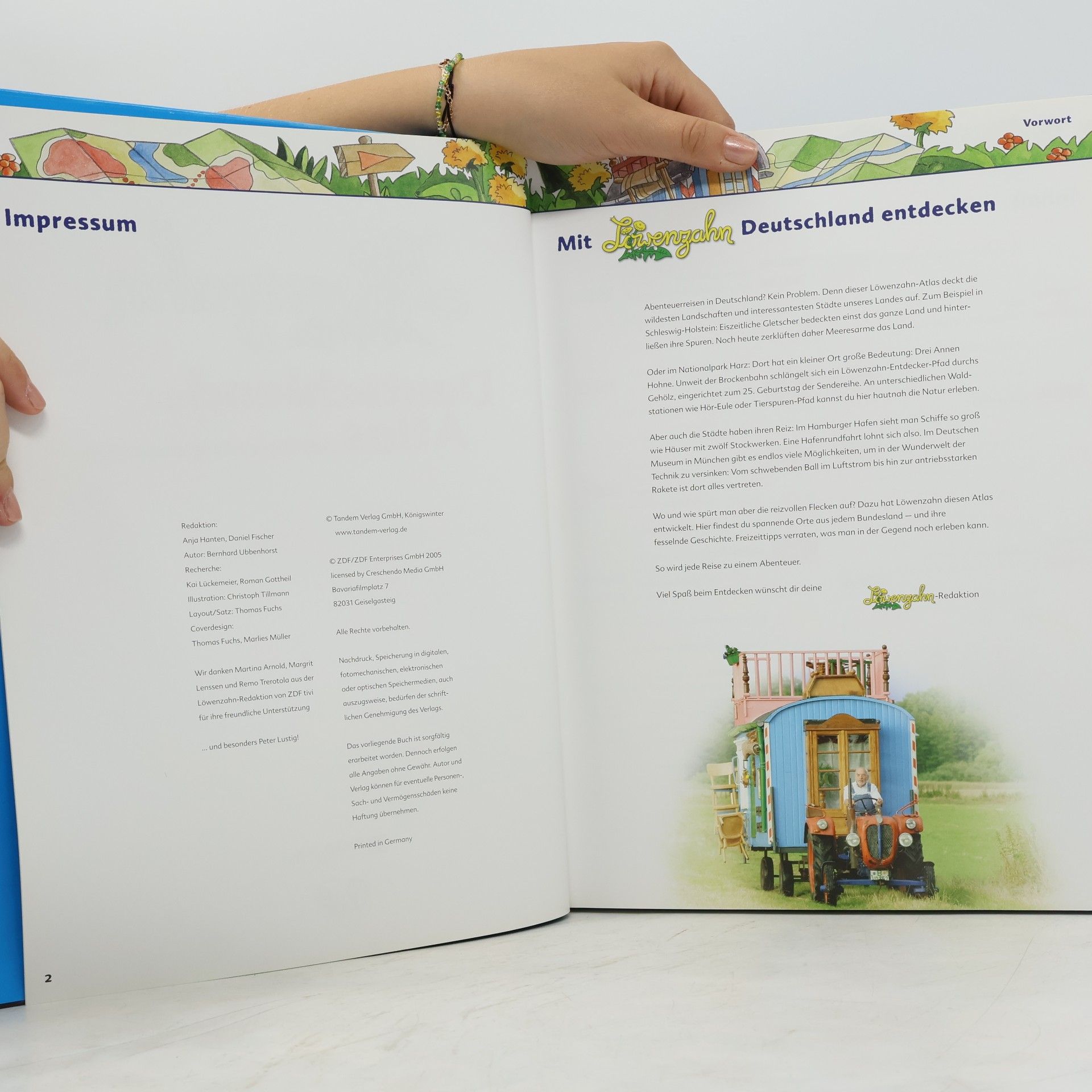 Auteurscollectief Löwenzahn Deutschland-Atlas. Mit Peter Lustig unterwegs