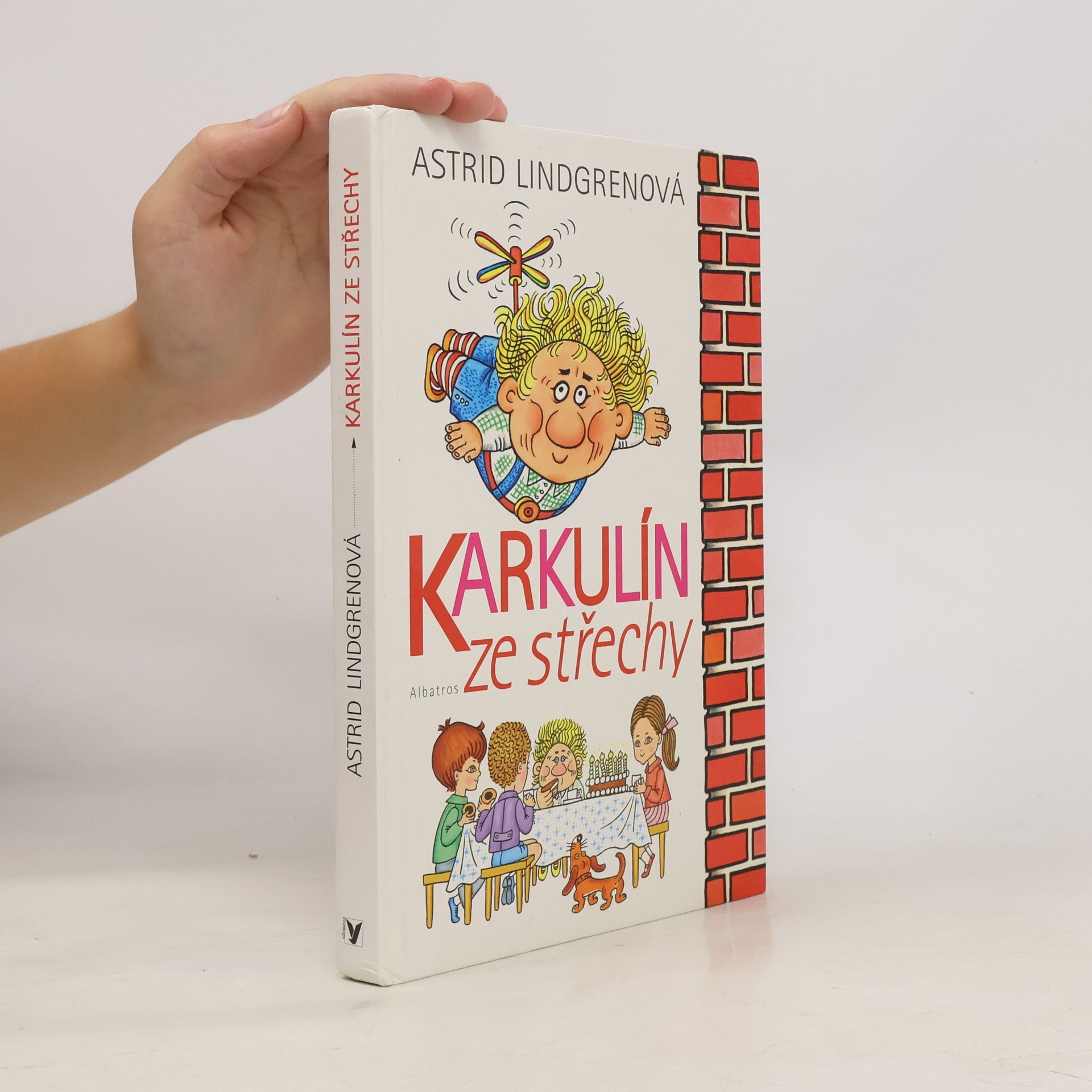 Astrid Lindgren Karkulín ze střechy