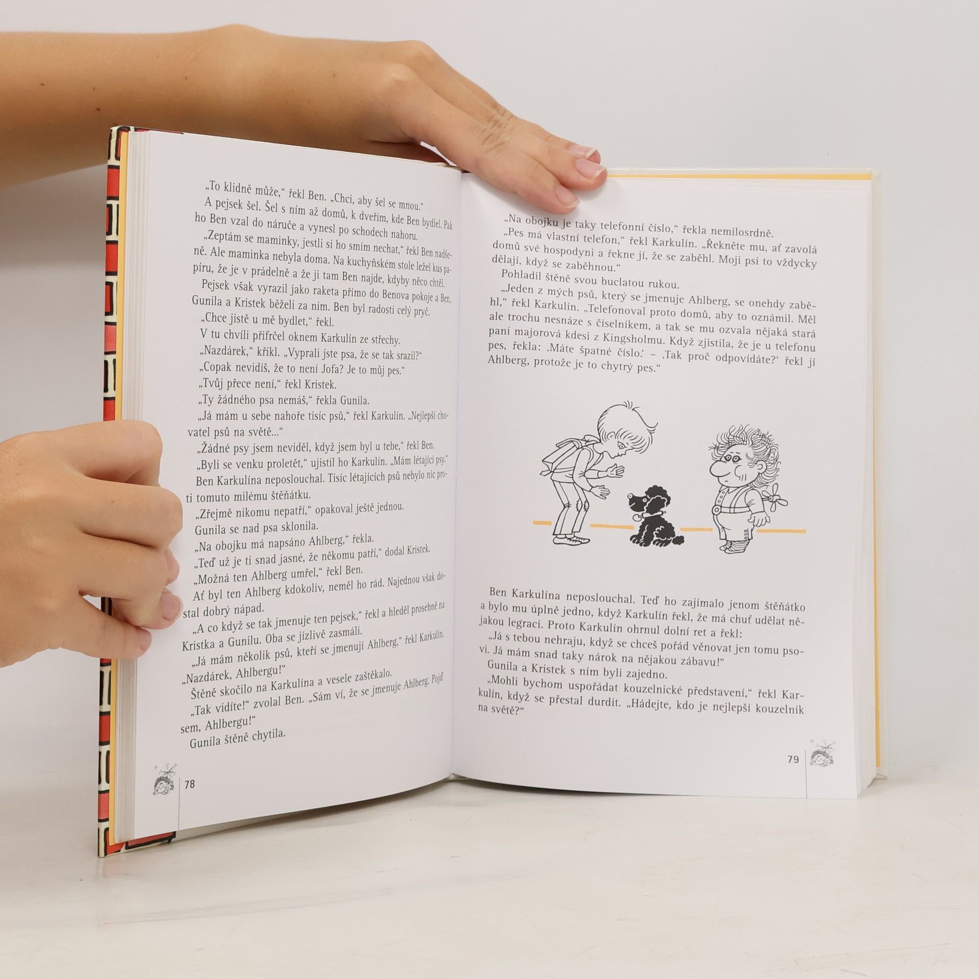 Astrid Lindgren Karkulín ze střechy