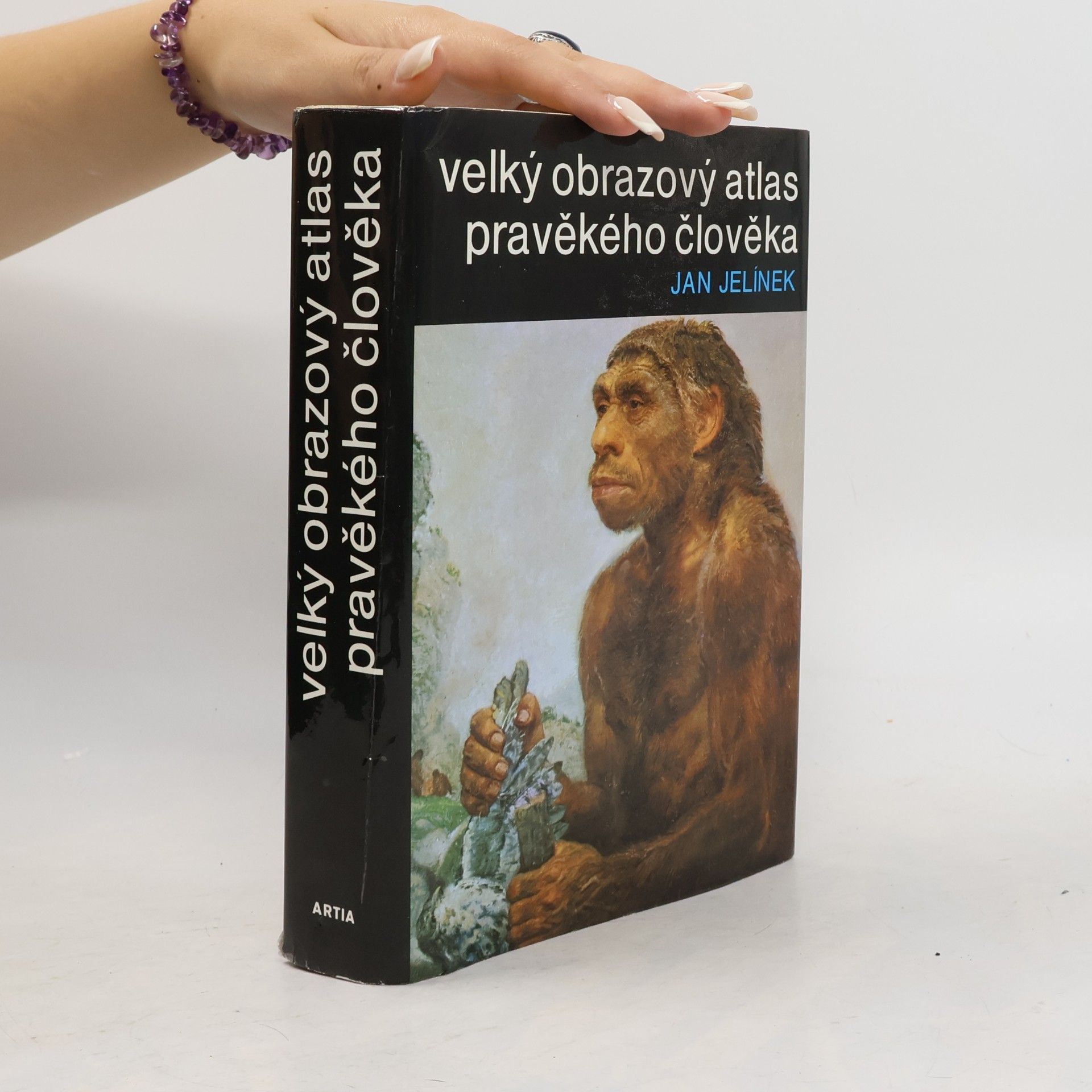 Jan Jelínek Velký obrazový atlas pravěkého člověka