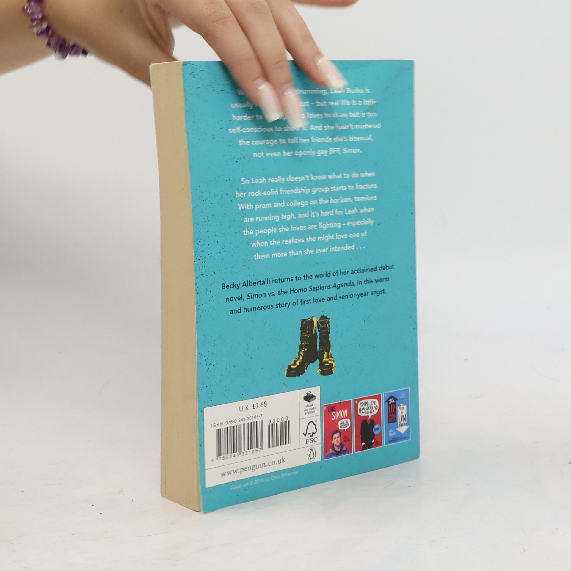 Becky Albertalli Leah on the off beat