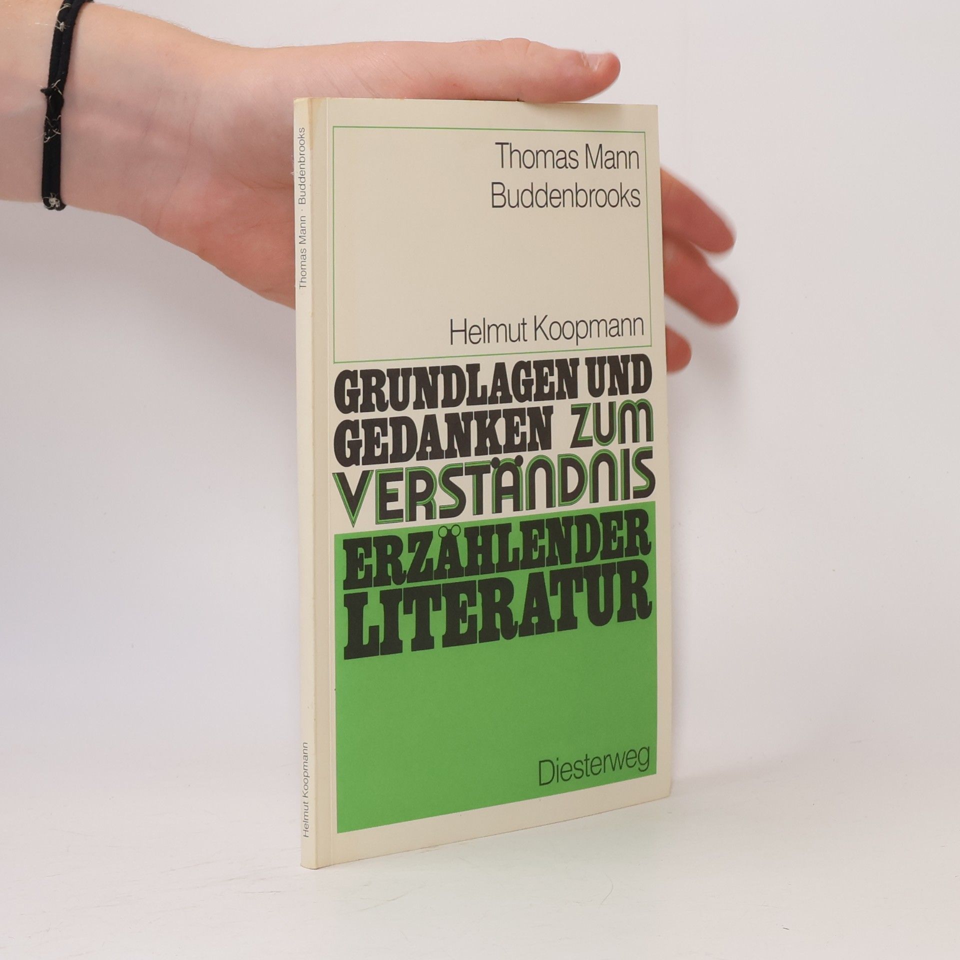 Helmut Koopmann Grundlagen und Gedanken zum Verständnis erzählender Literatur