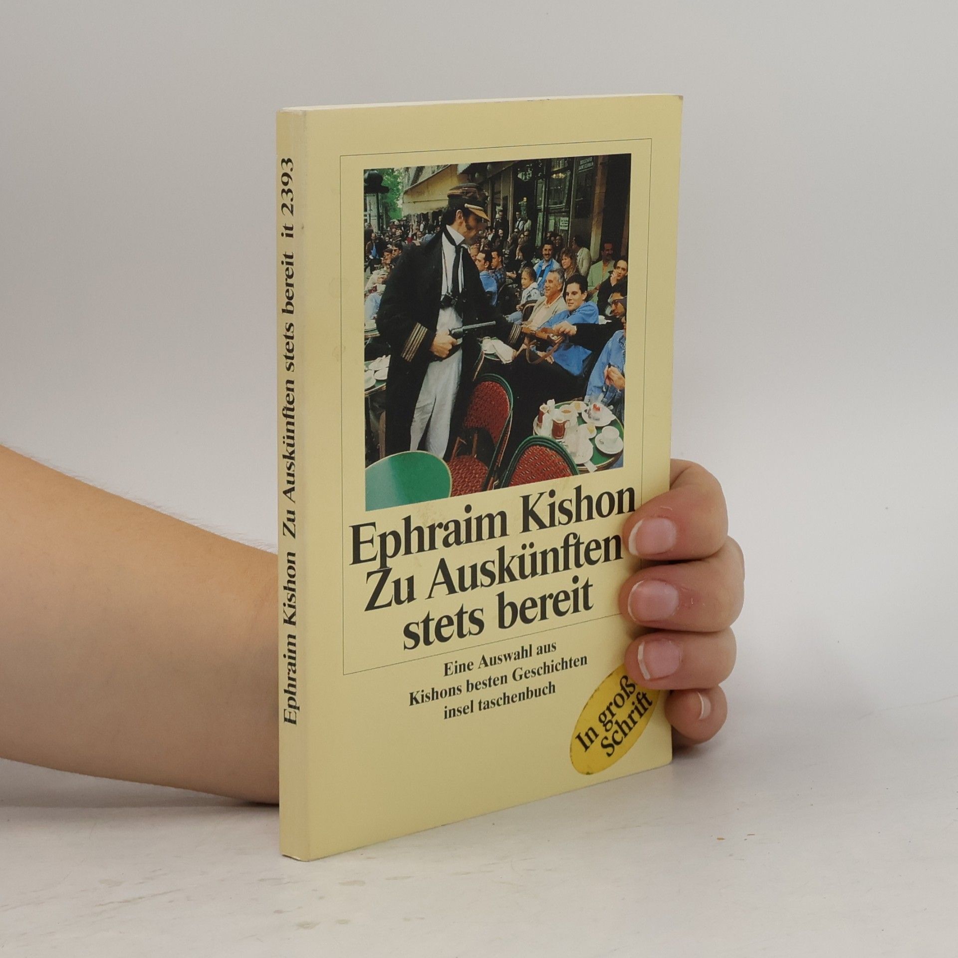 Ephraim Kishon Zu Auskünften stets bereit