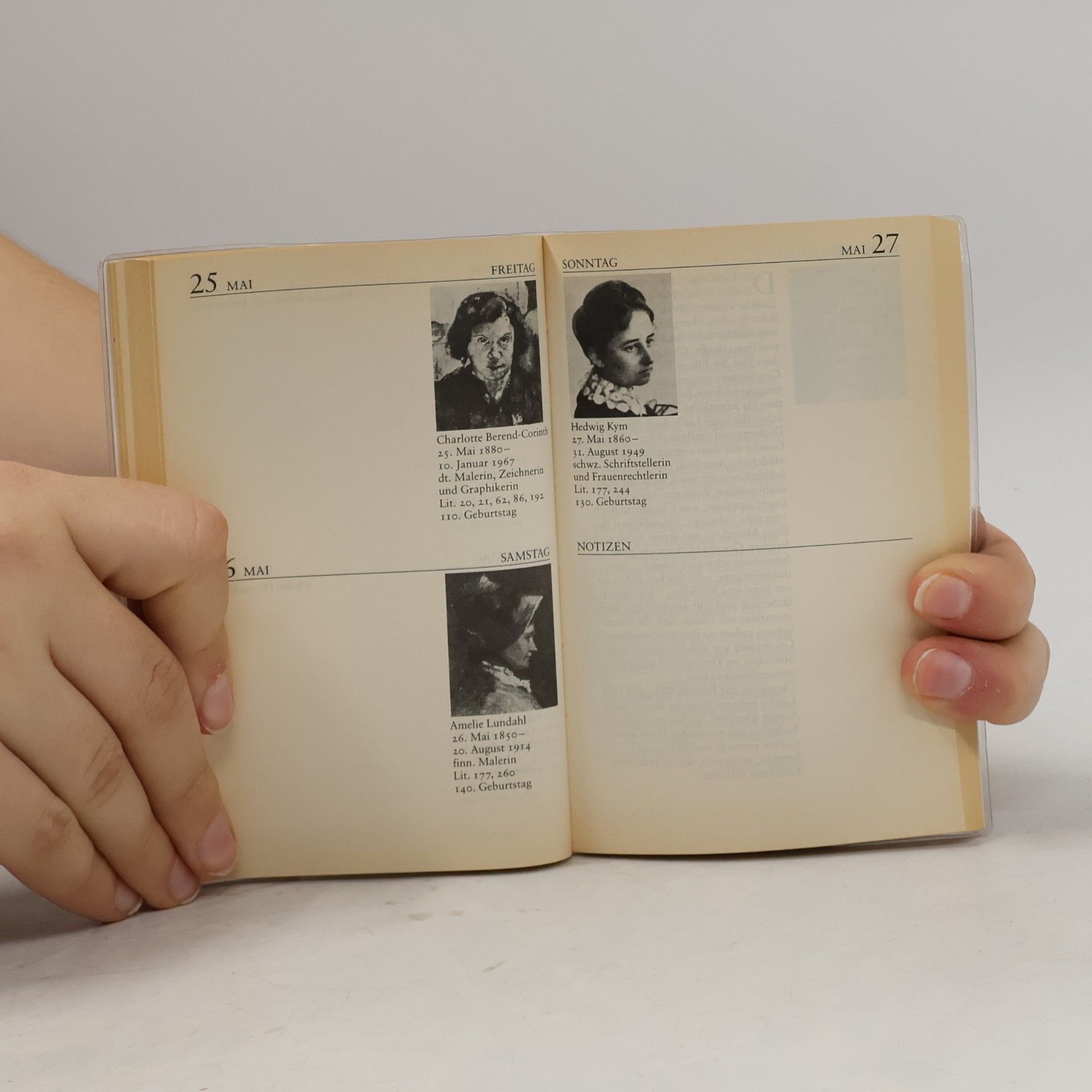 Autorenkollektiv Berühmte Frauen Kalender 1990