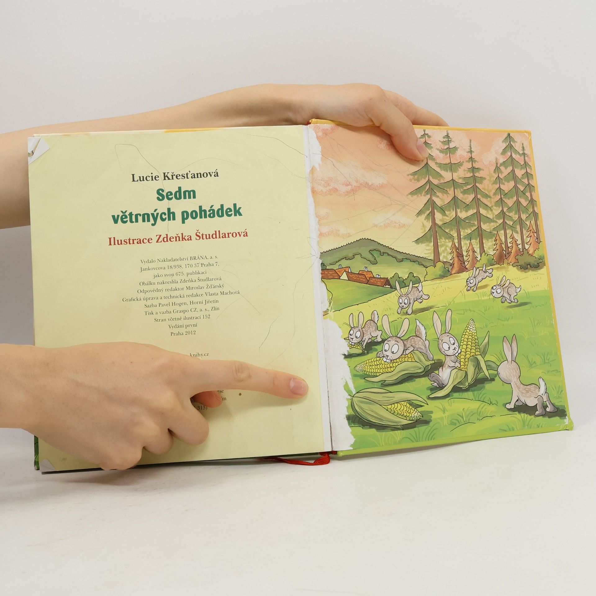 Lucie Křesťanová Sedm větrných pohádek