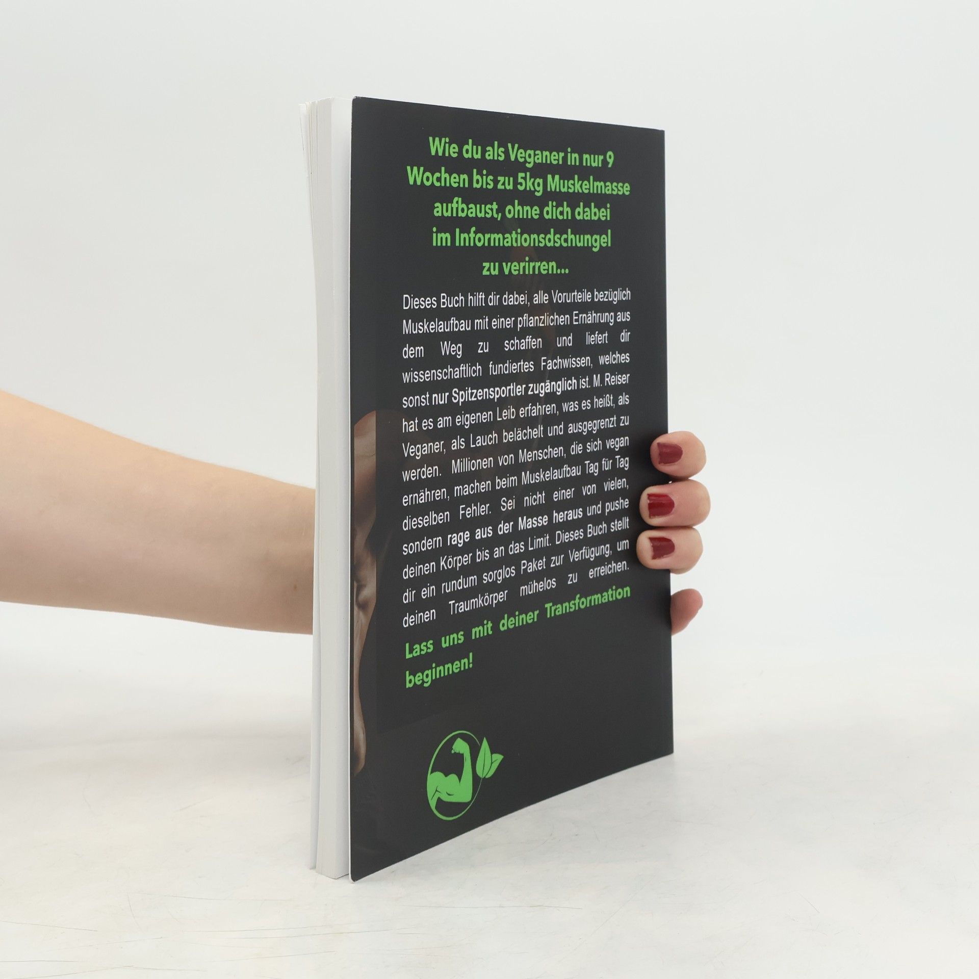 Mischa Reiser Vegains - Muskelaufbau Vegan