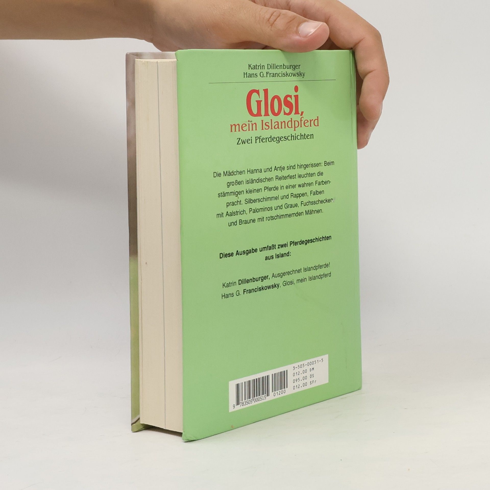 Inge Dillenburger Glosi, mein Islandpferd. Ausgerechnet Islandpferde!; Glosi, mein Islandpferd. 2 Pferdegeschichten in 1 Bd.