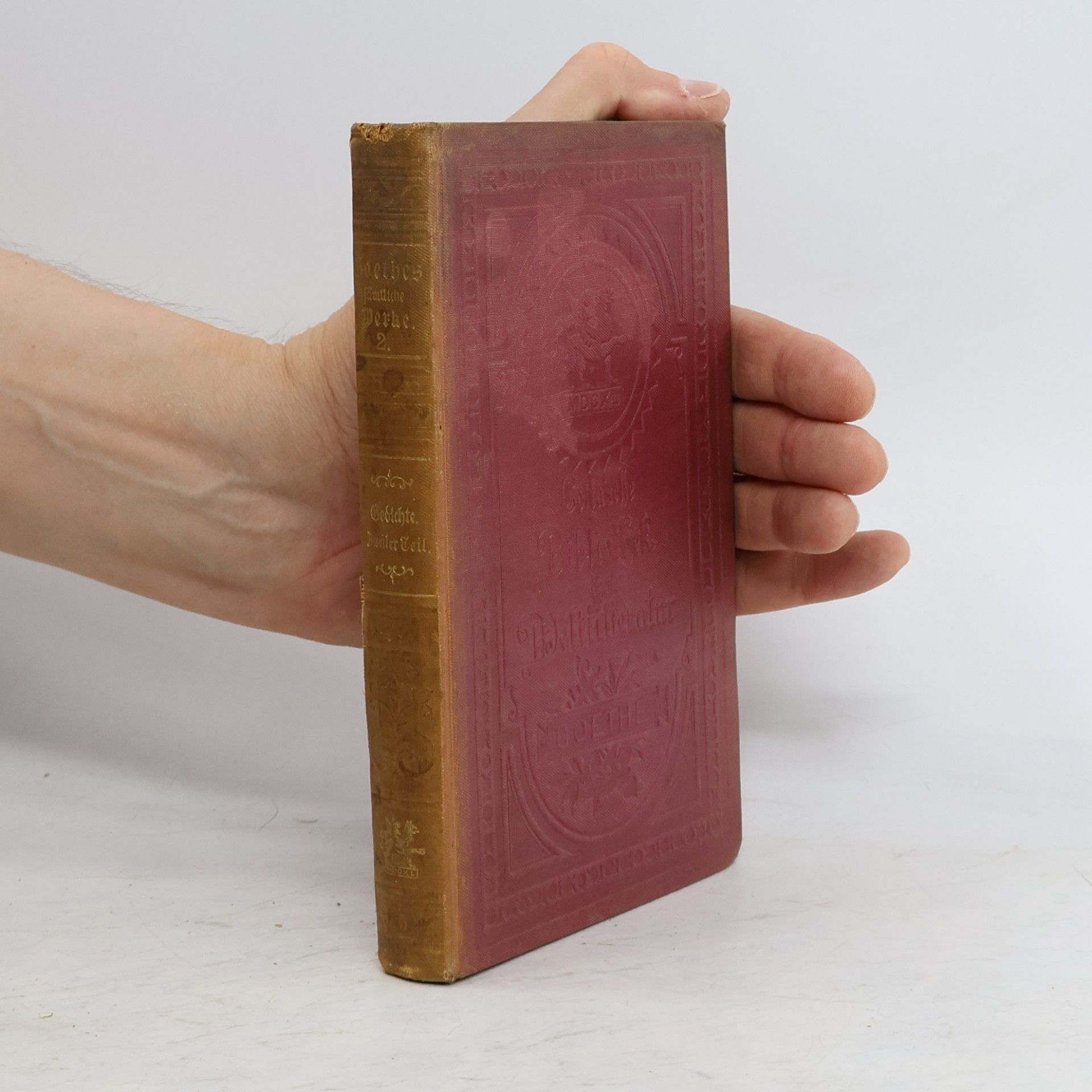 Johann Wolfgang von Goethe Goethes sämtliche Werke 2