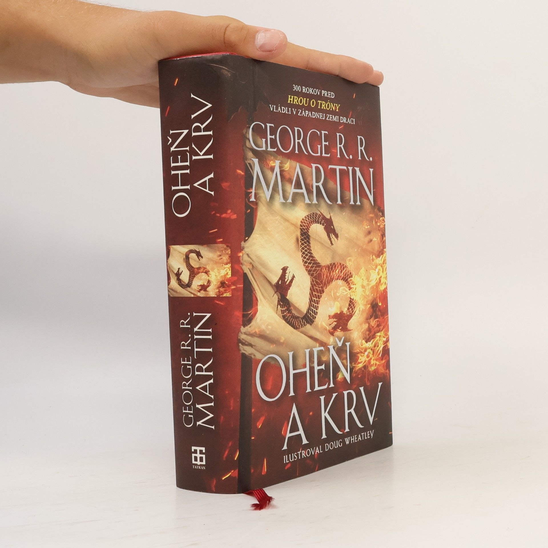George R. R. Martin Oheň a krv