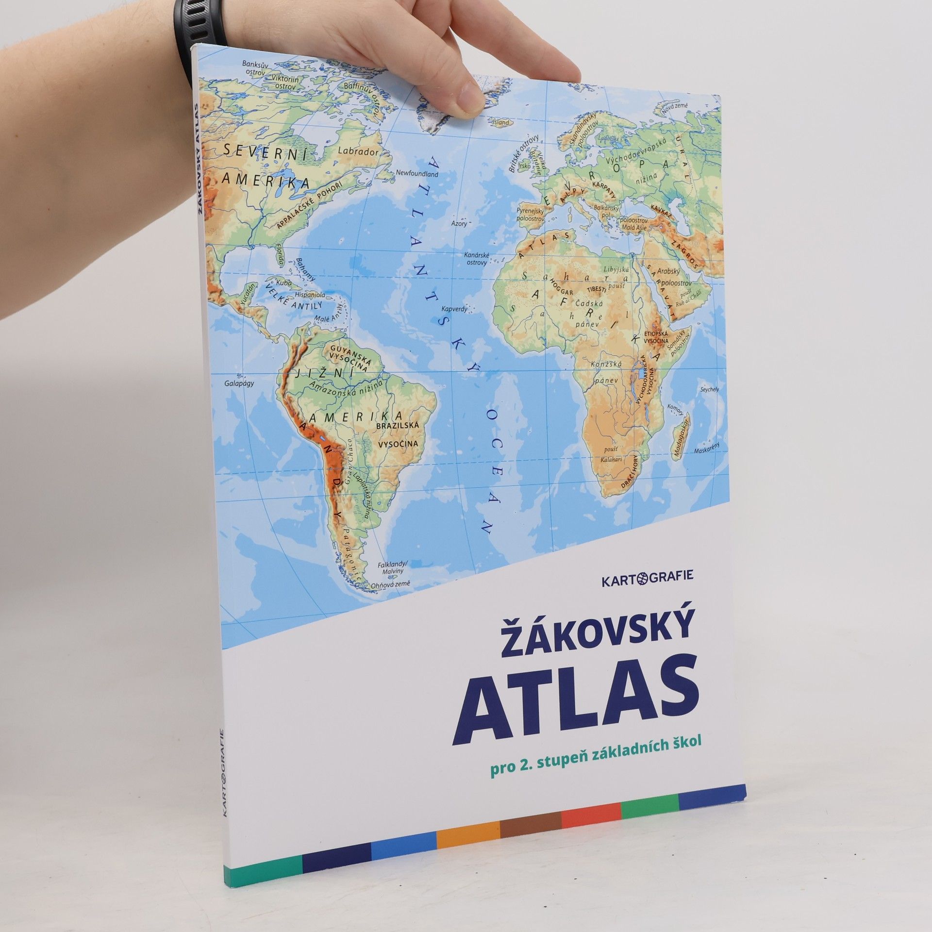 Žákovský atlas pro 2. stupeň základních škol