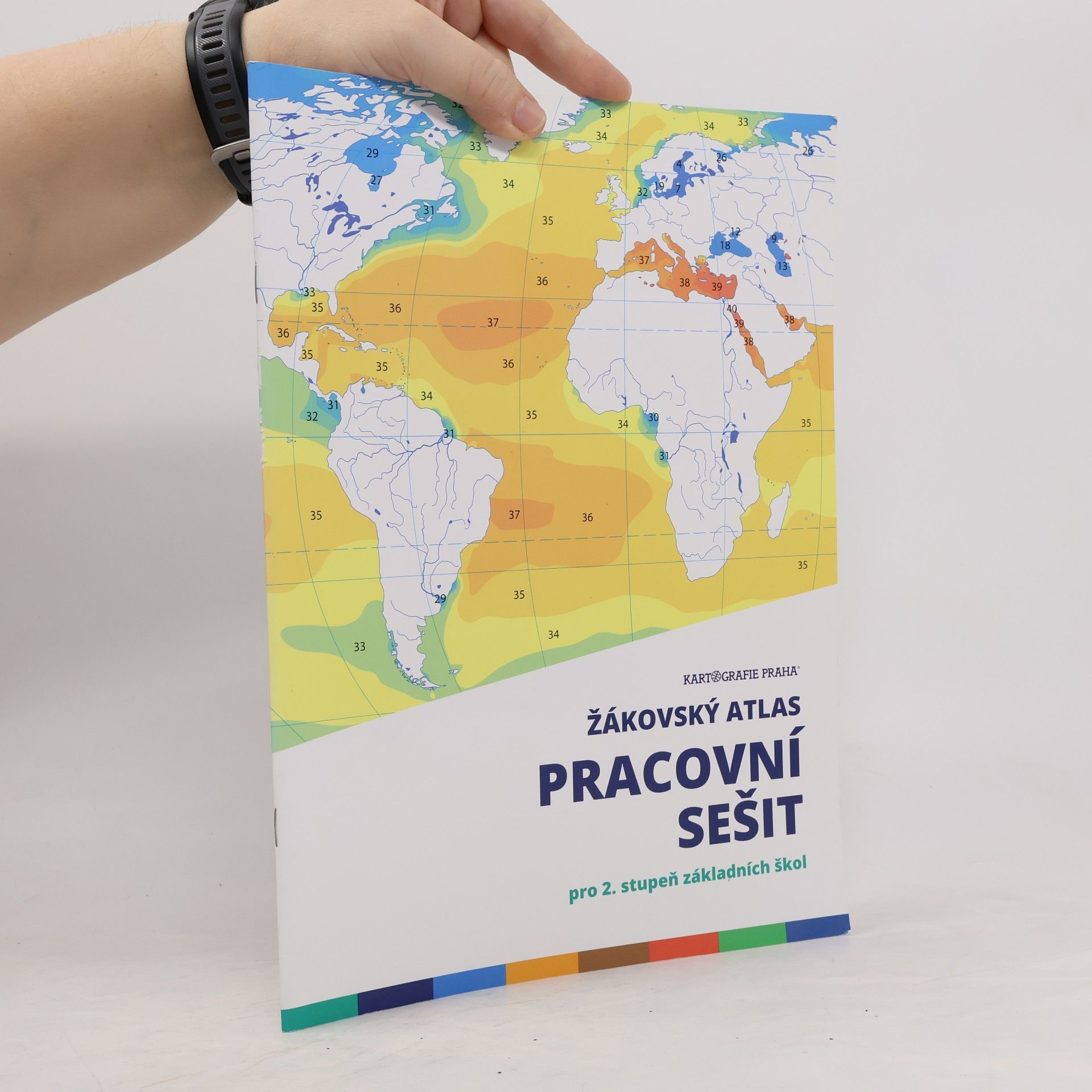 Žákovský atlas pro 2. stupeň základních škol. Pracovní sešit
