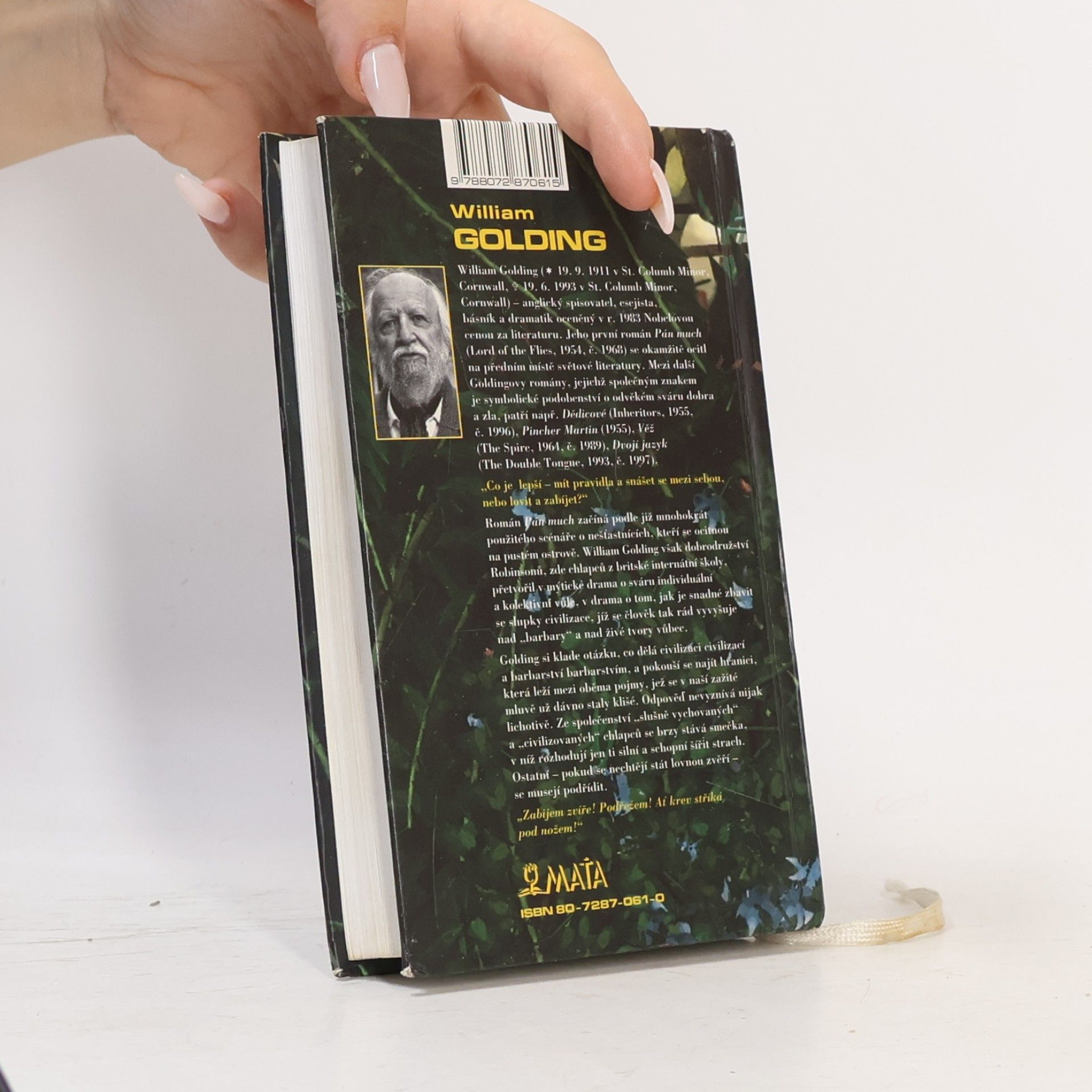 William Golding Pán much