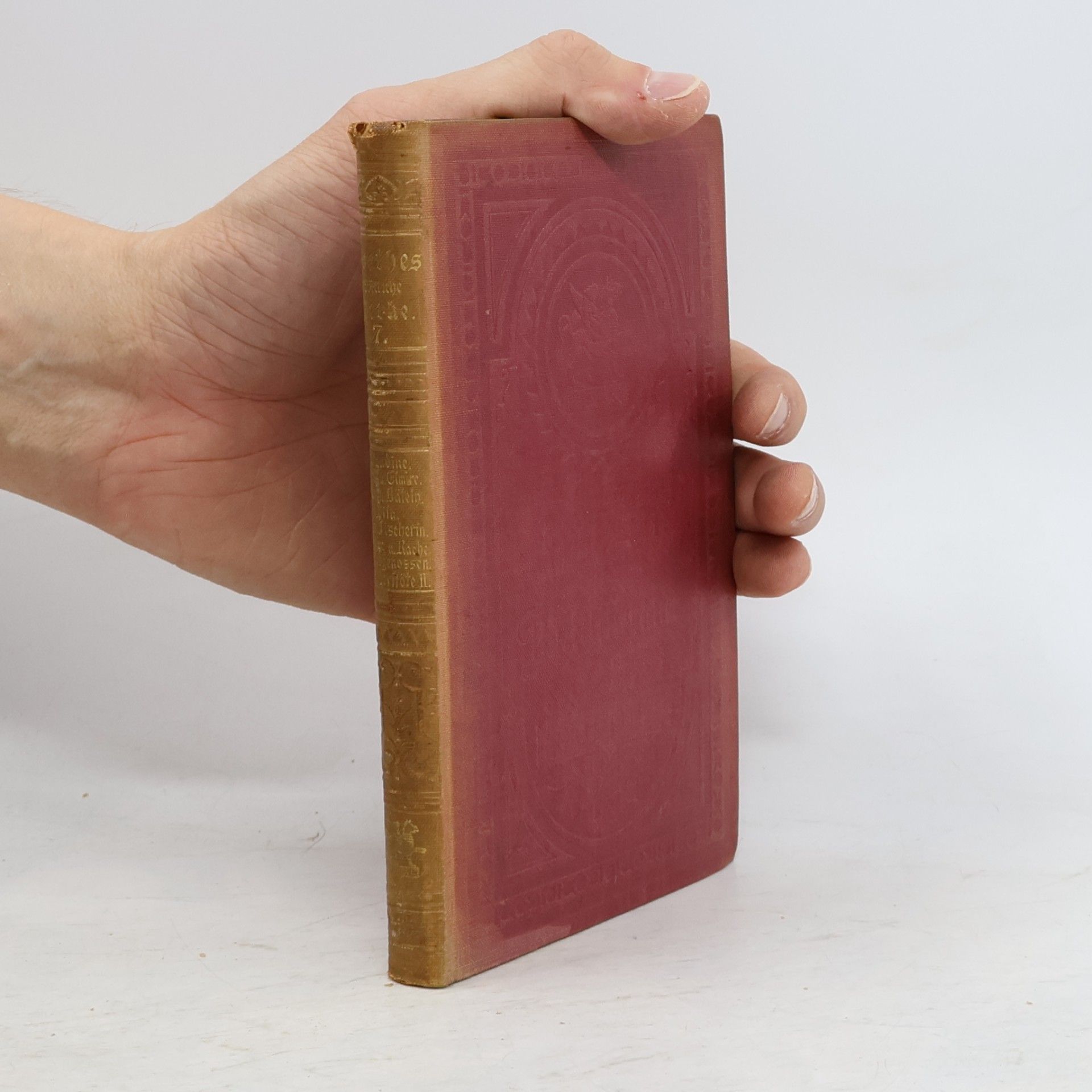 Johann Wolfgang von Goethe Goethes sämtliche Werke 7