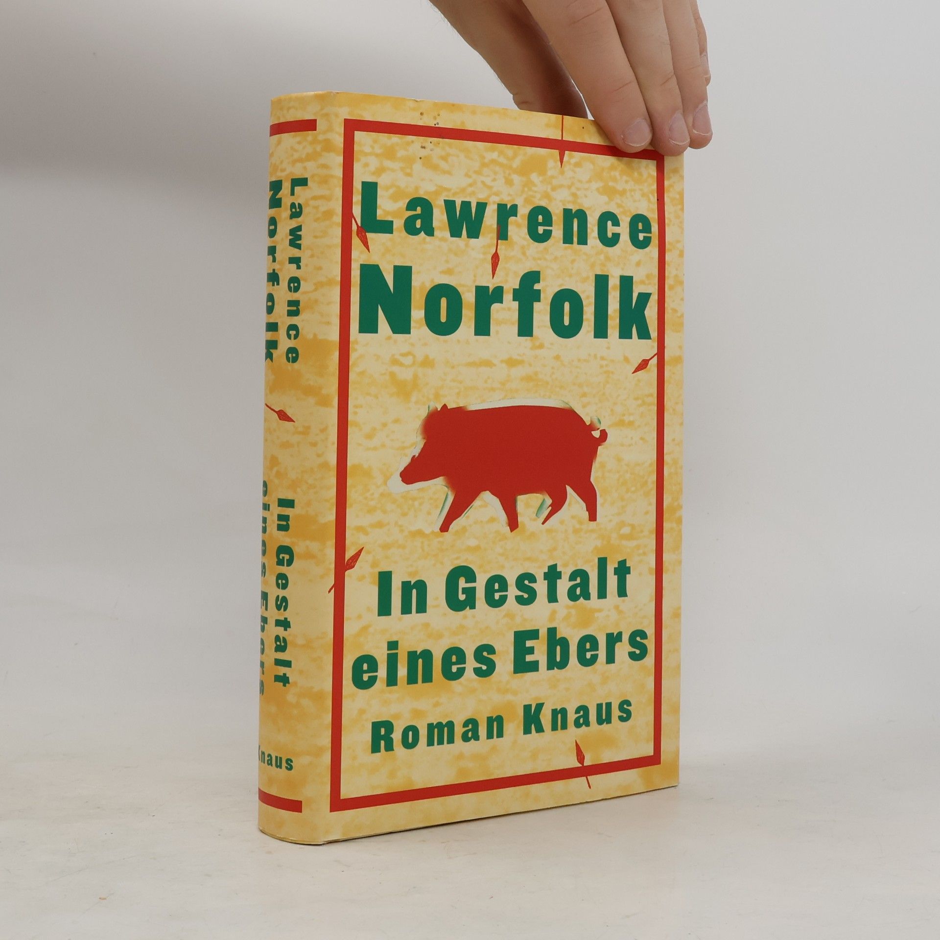 Lawrence Norfolk In Gestalt eines Ebers