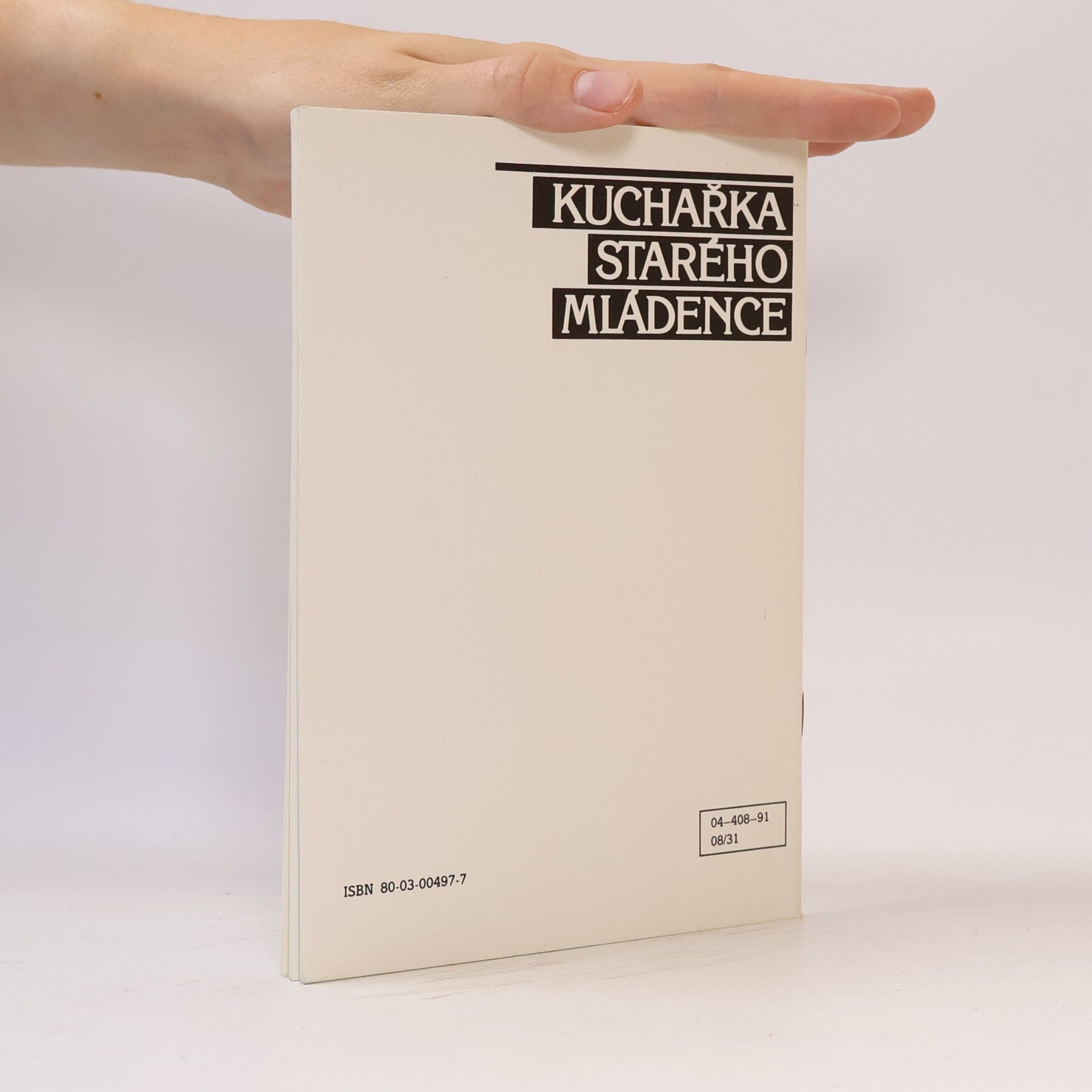 Vladimír Renčín Kuchařka starého mládence